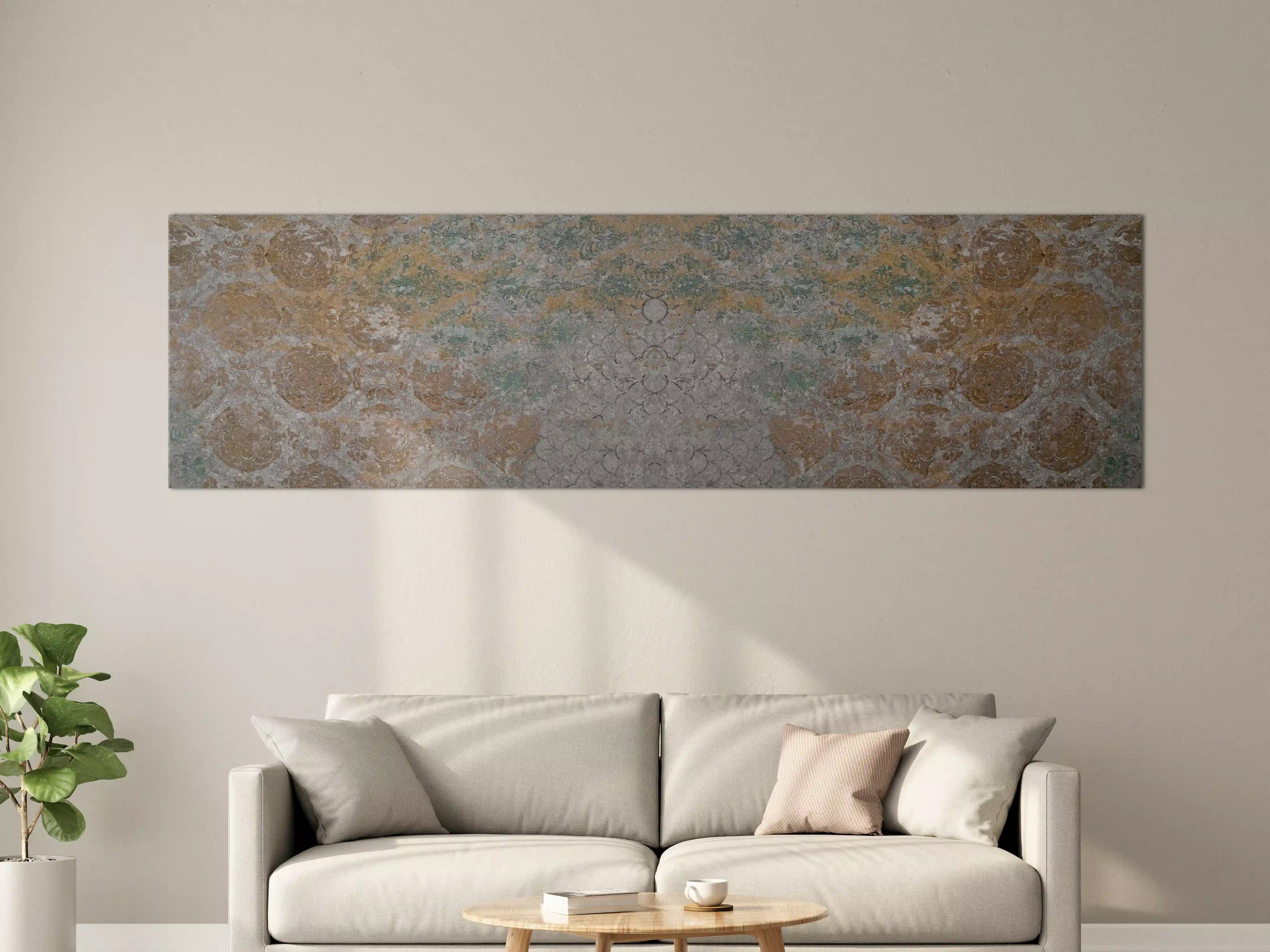 Große Wandbilder - Alte shabby Patchwork Motiv