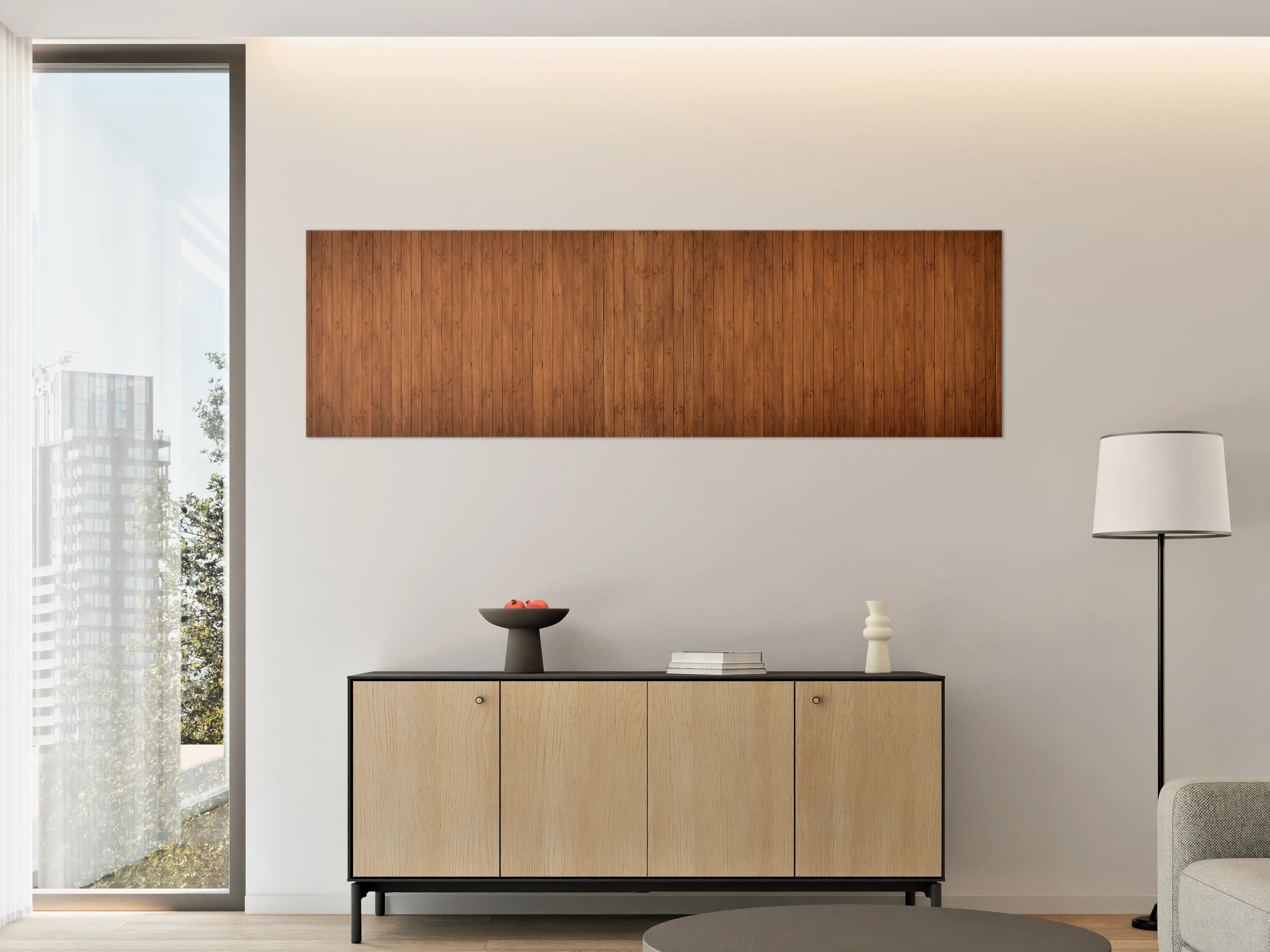 Große Wandbilder - Altholz Textur Braun Hintergrund