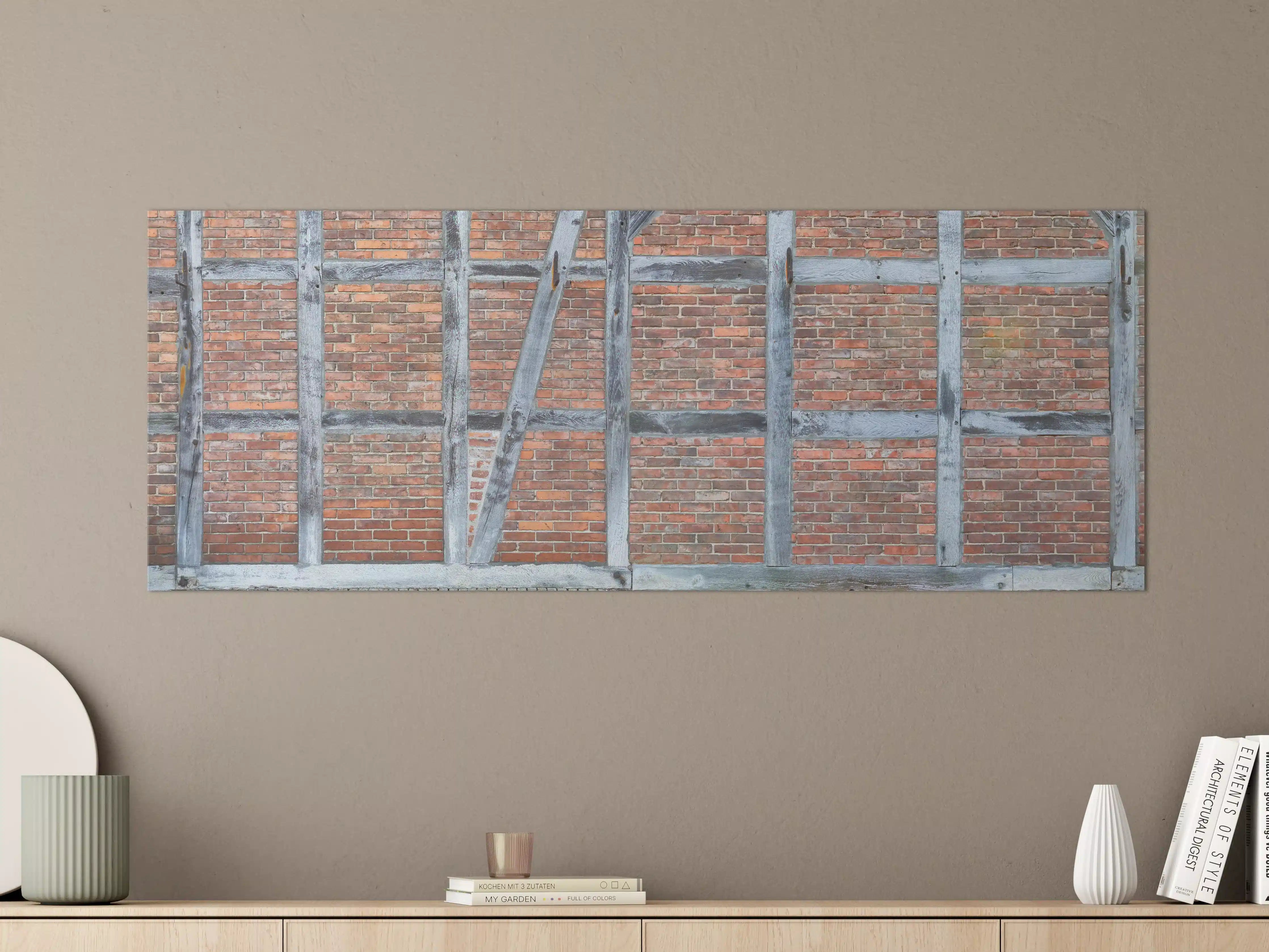 Große Wandbilder - Altmodische Wand aus Niedersachen