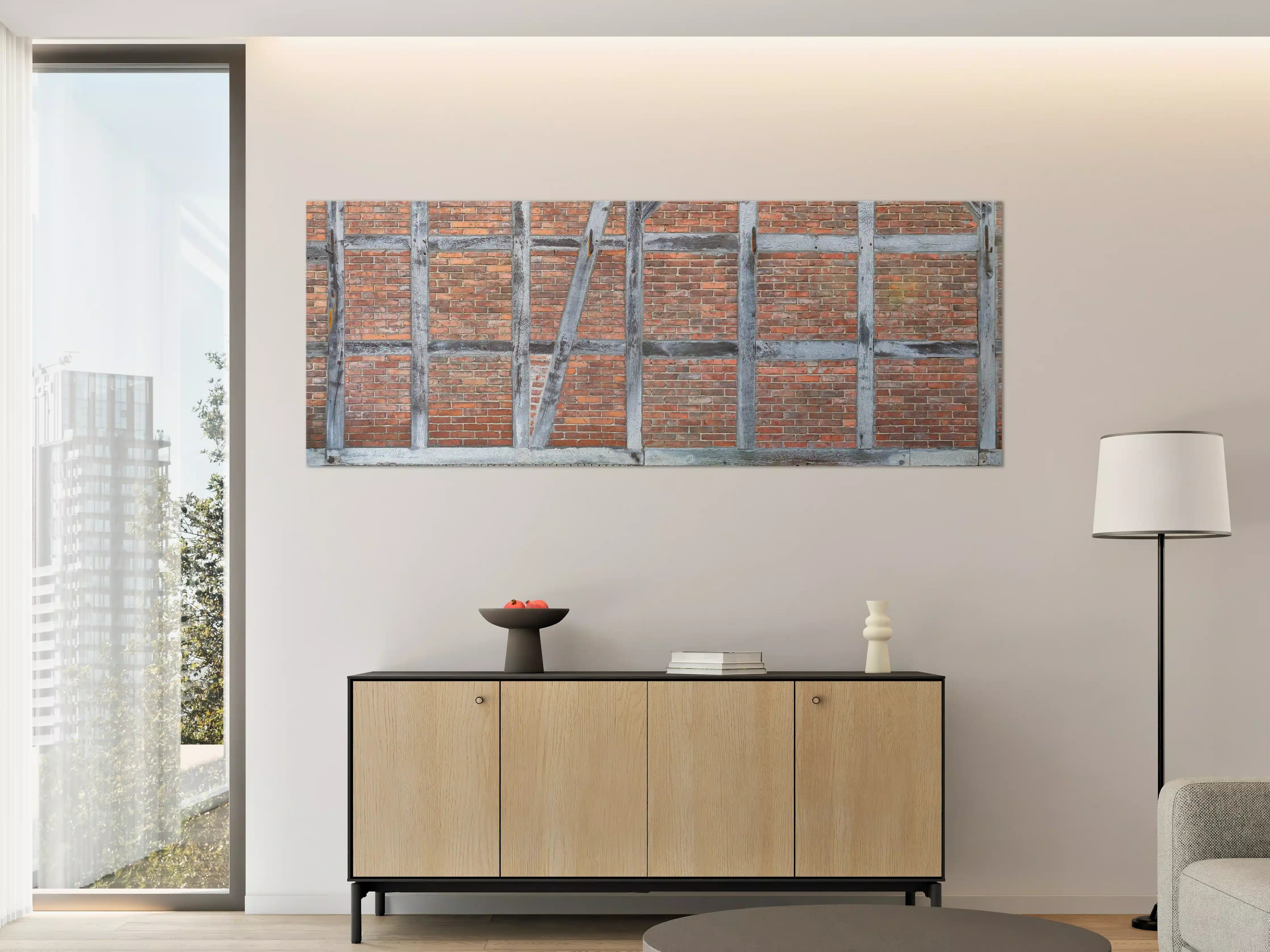Große Wandbilder - Altmodische Wand aus Niedersachen