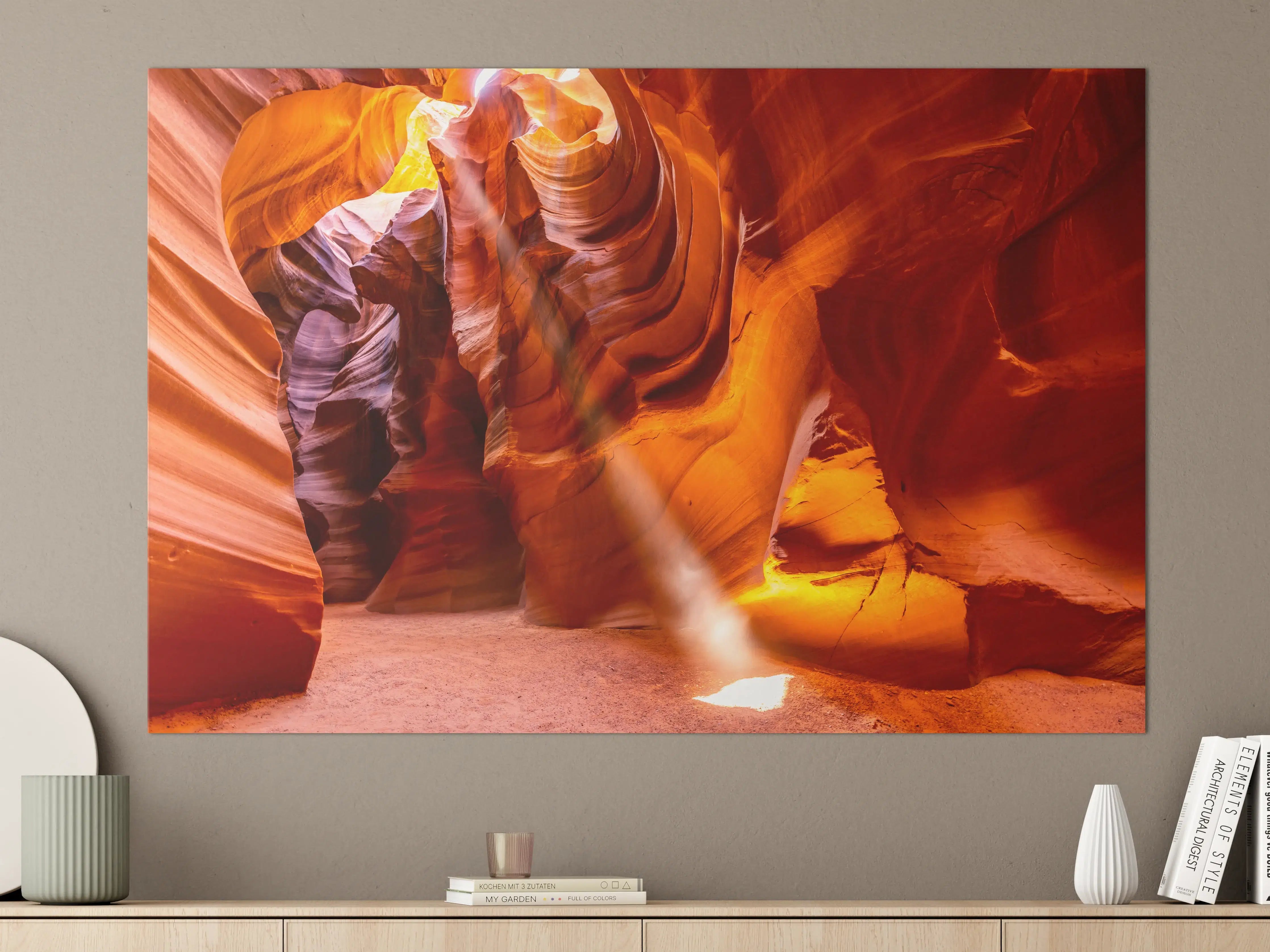 Große Wandbilder - Antelope Canyon Farbenspiel