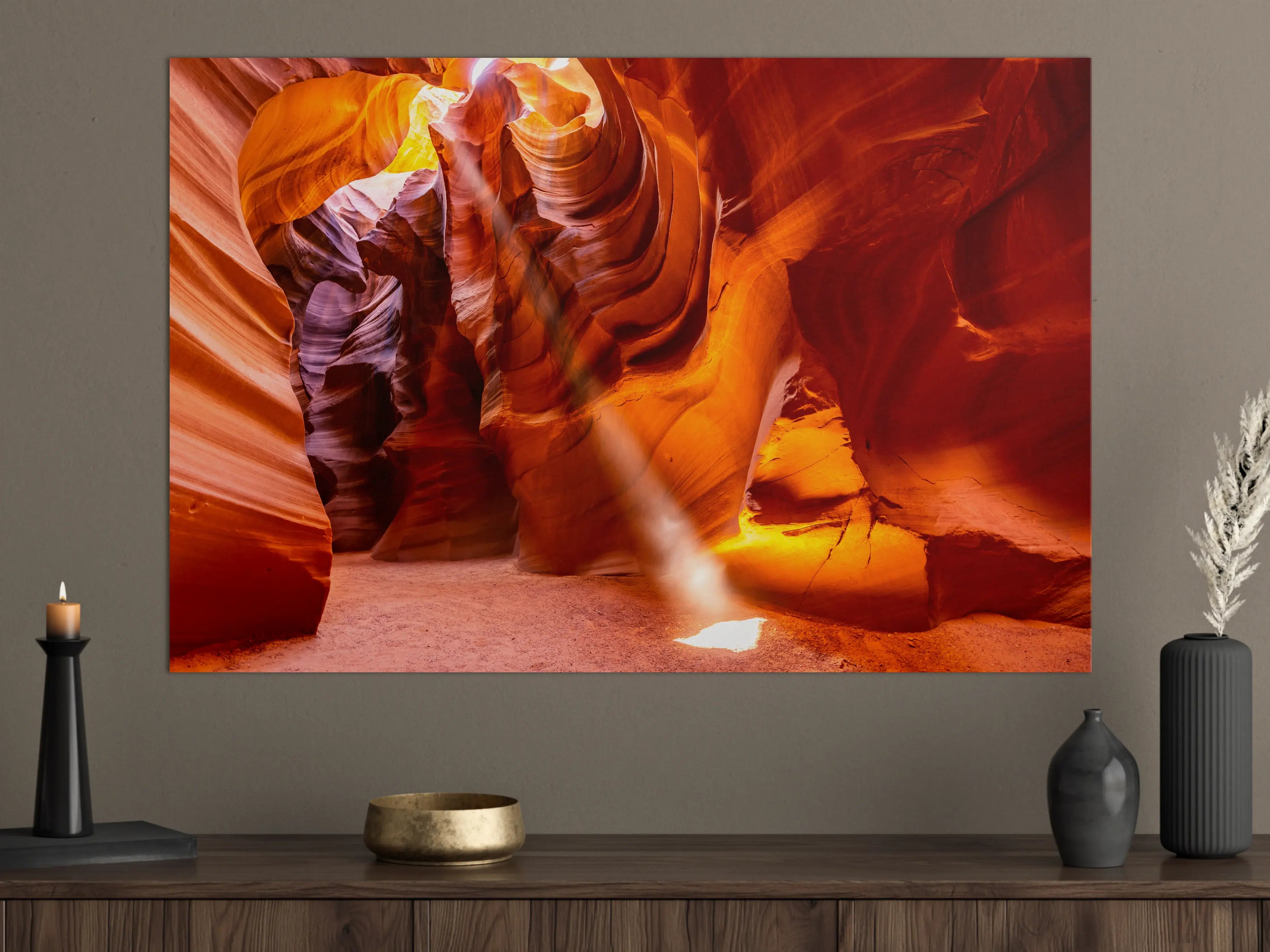 Große Wandbilder - Antelope Canyon Farbenspiel