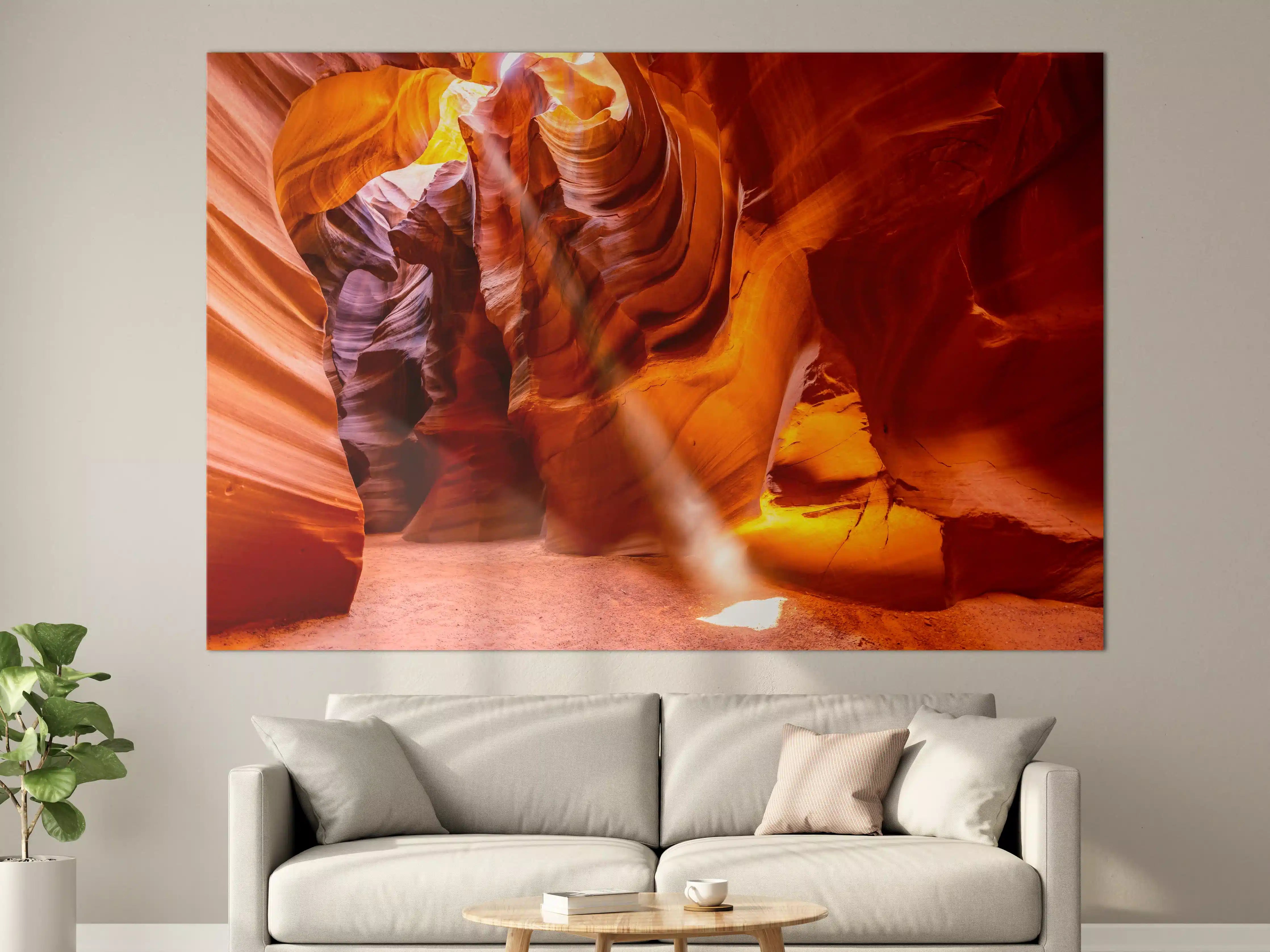 Große Wandbilder - Antelope Canyon Farbenspiel