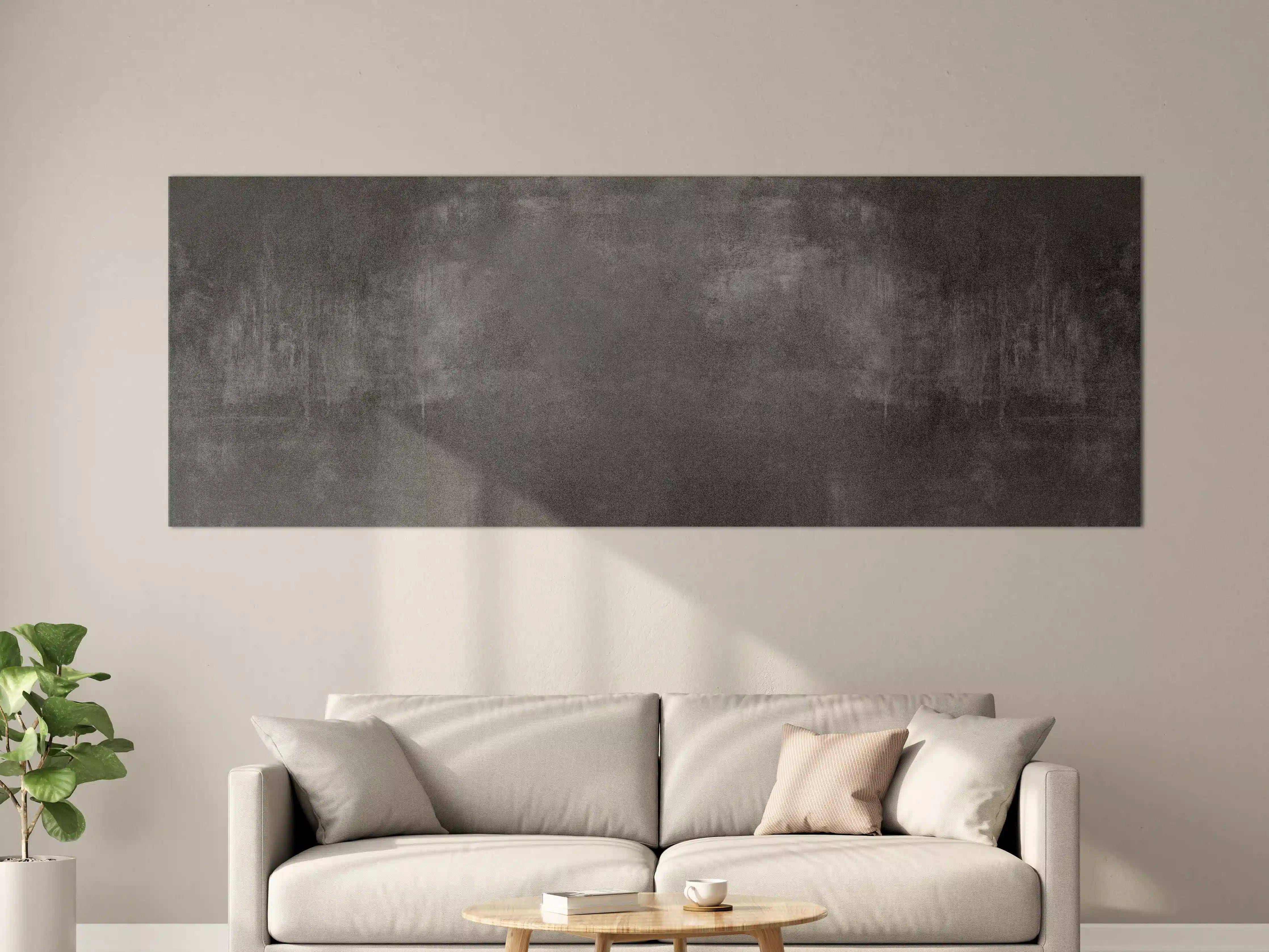 Große Wandbilder - Anthrazit Beton Textur