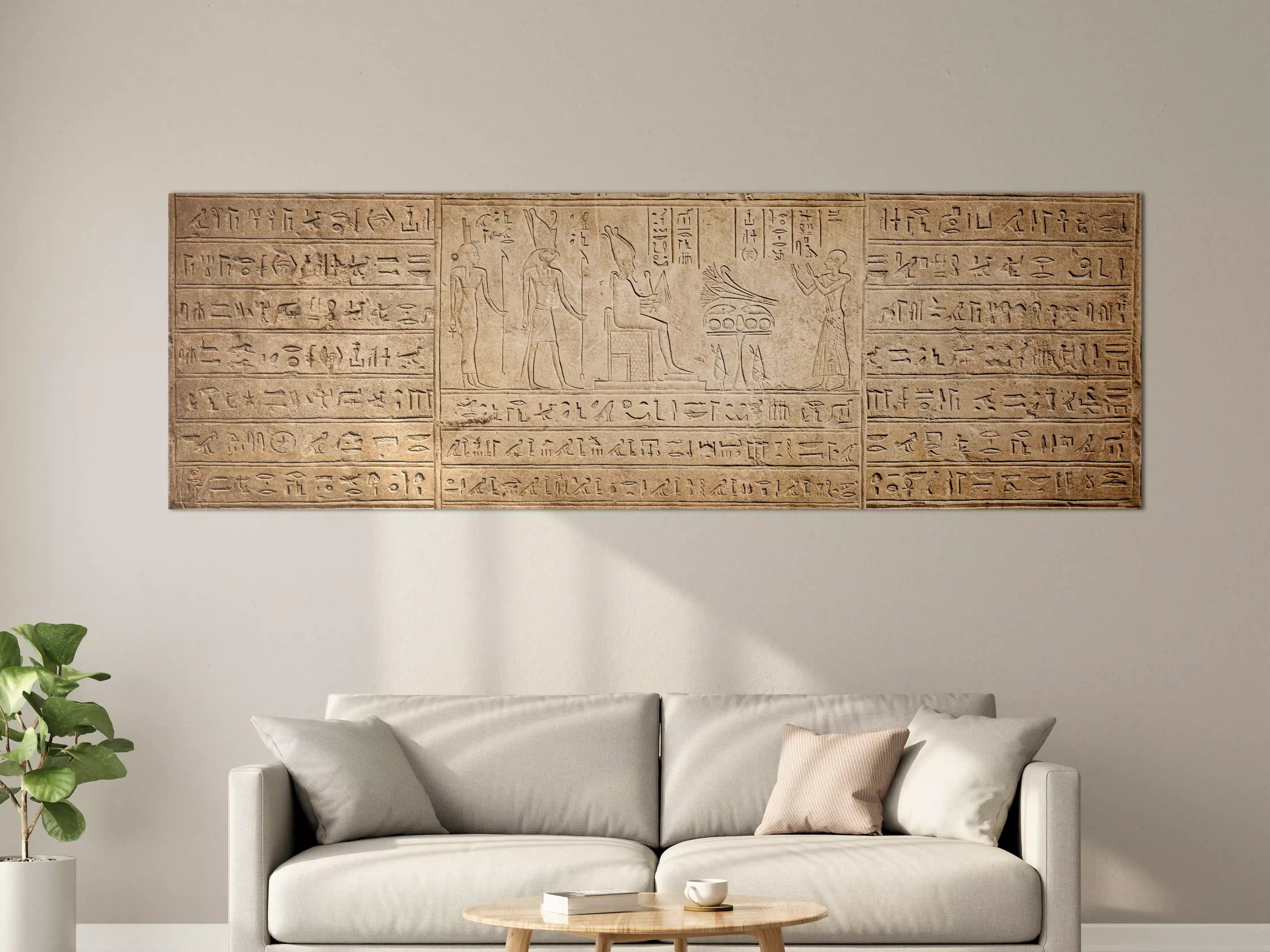 Große Wandbilder - Antike Ägyptische Hieroglyphen