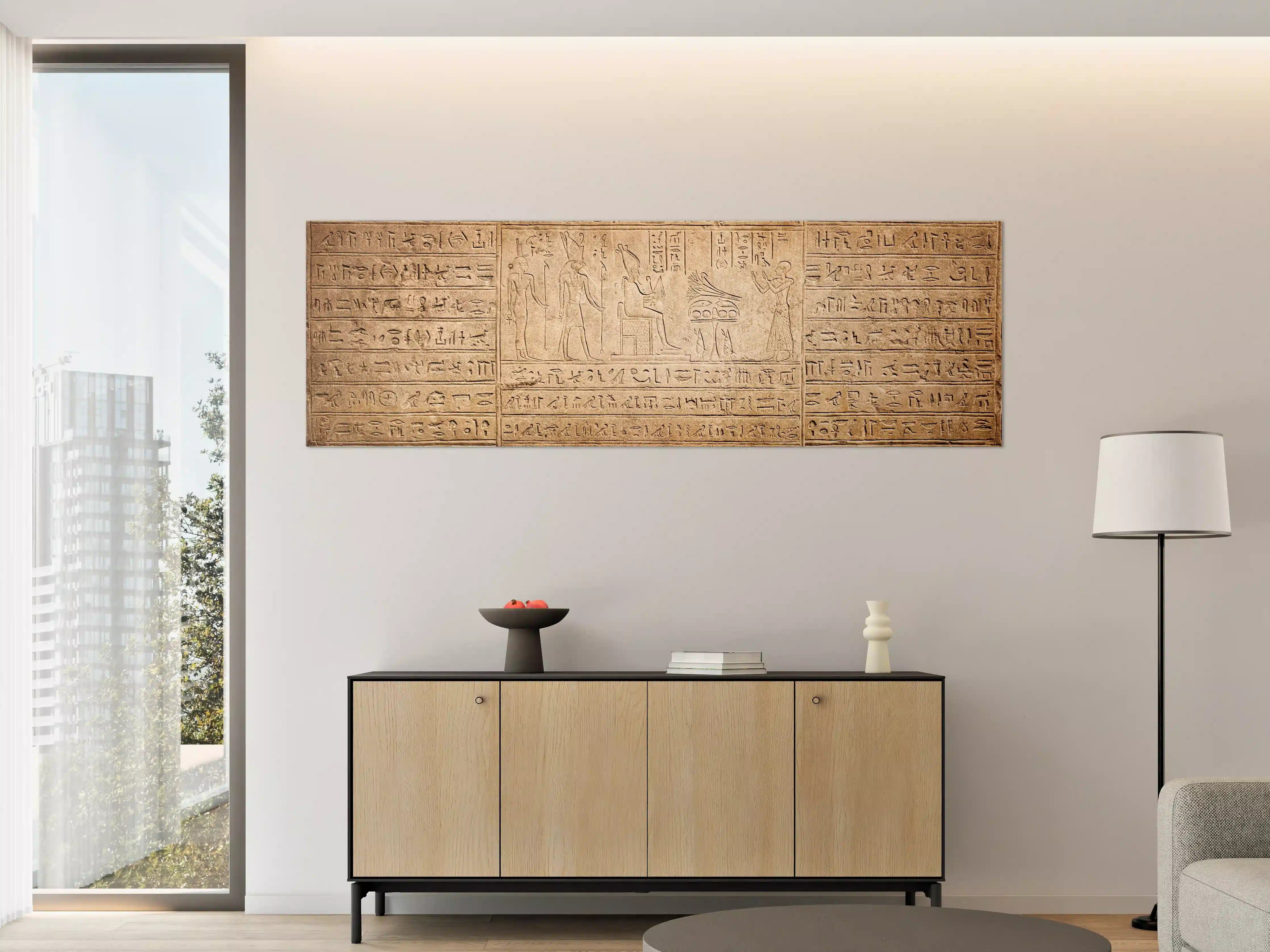 Große Wandbilder - Antike Ägyptische Hieroglyphen