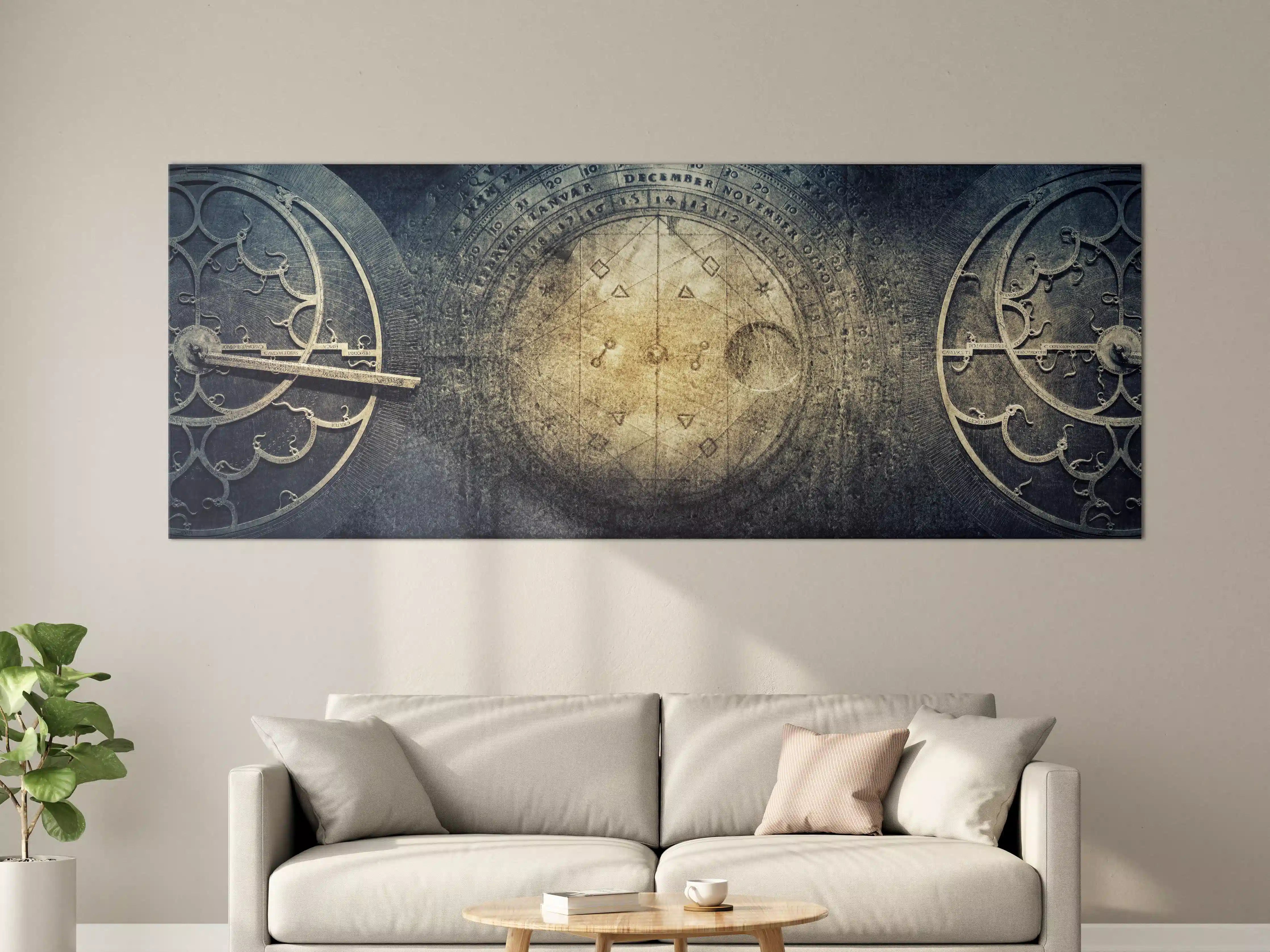 Große Wandbilder - Antike Astronomie-Instrumente