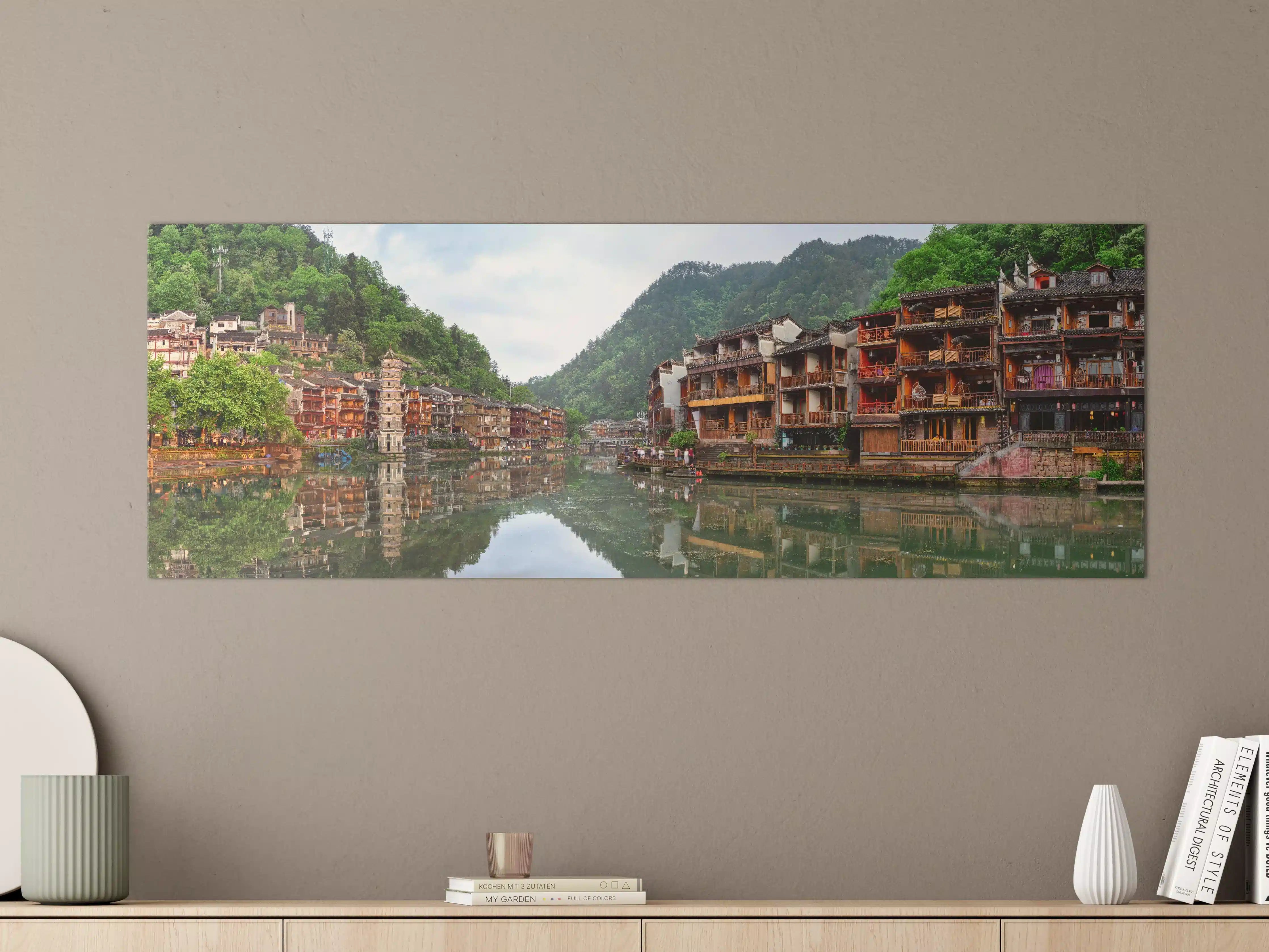 Große Wandbilder - Antike Stadt Feng Huang