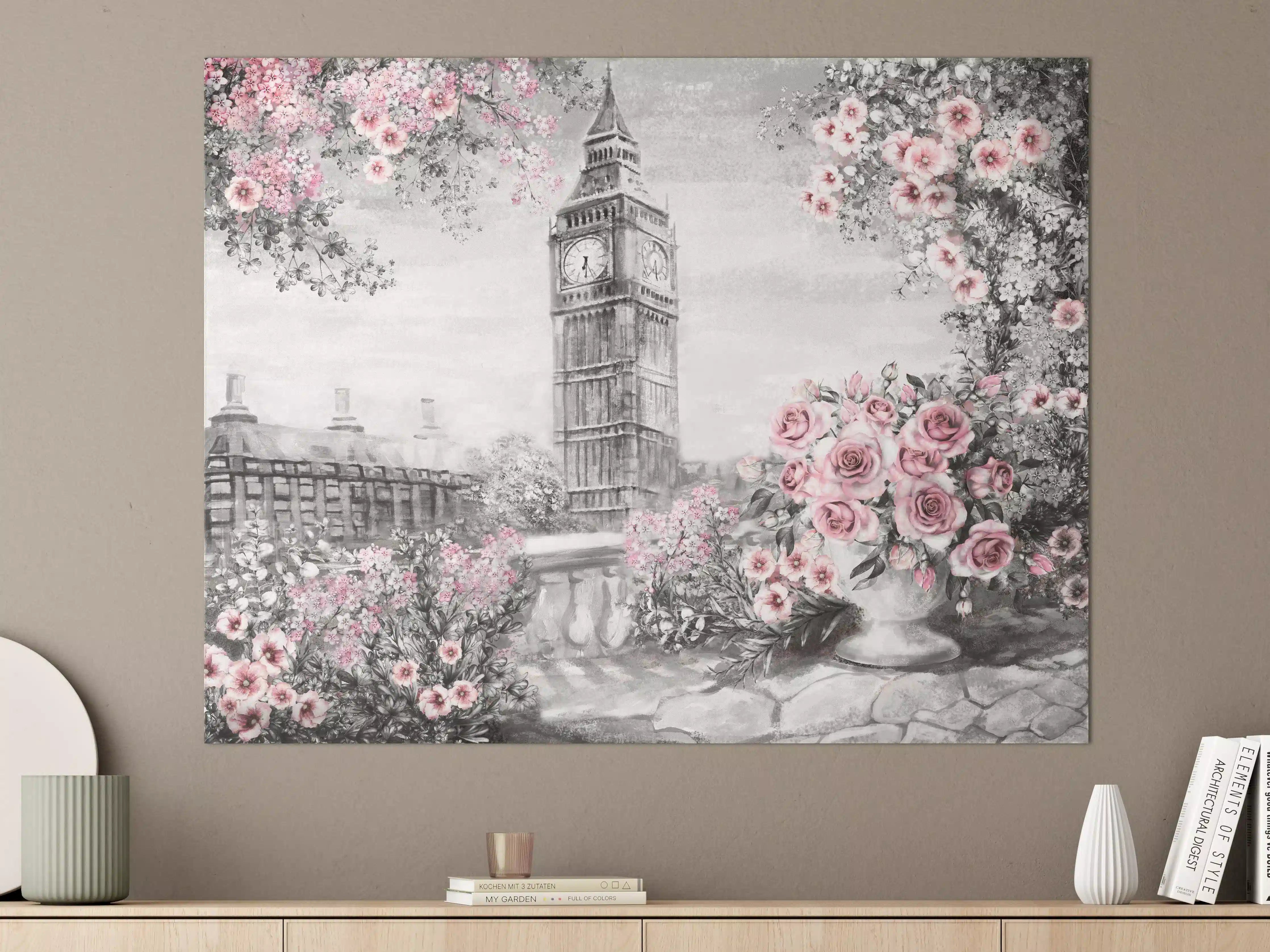 Große Wandbilder - Aquarell des Big Ben