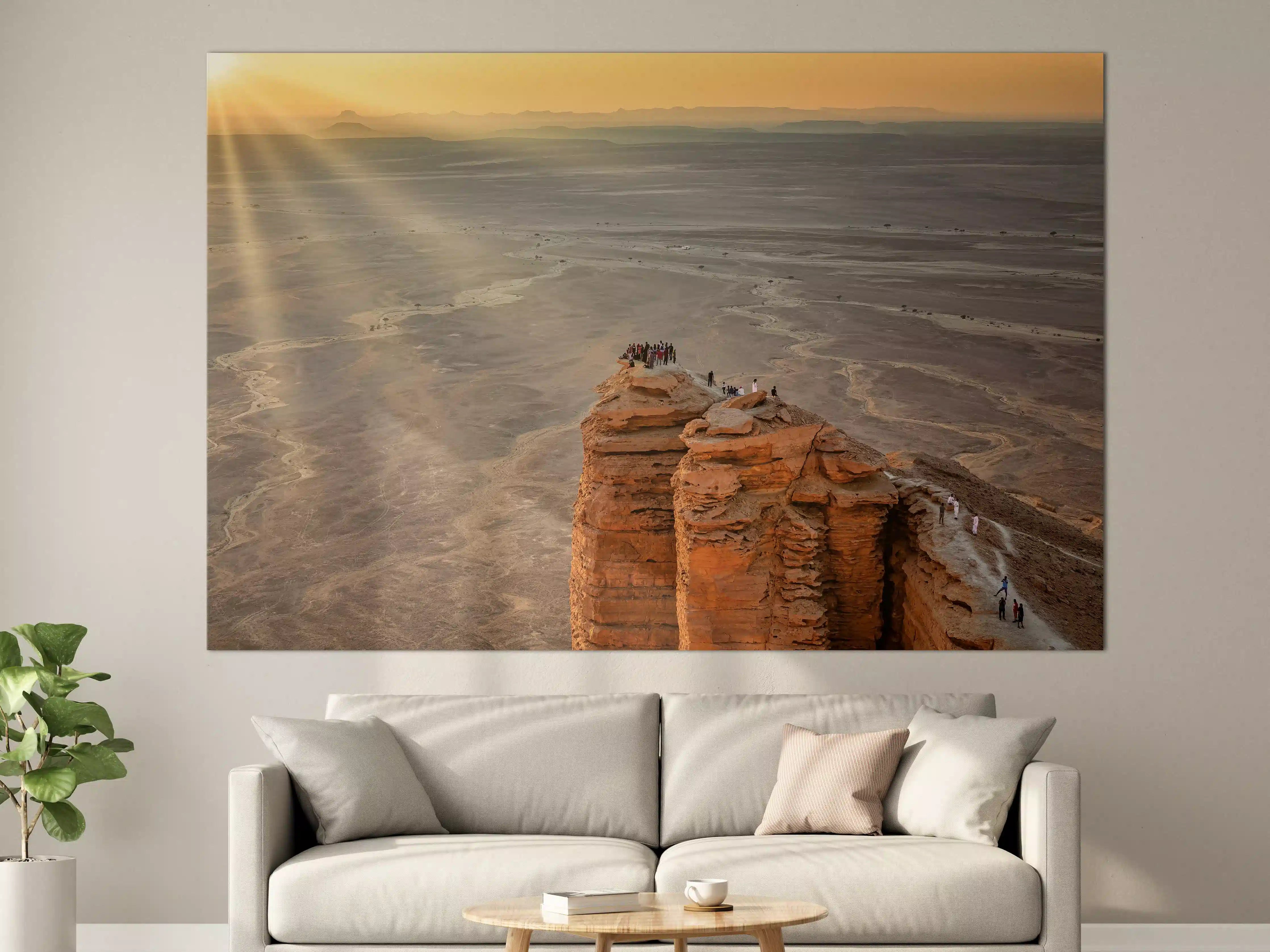 Große Wandbilder - Arabien Edge of the World