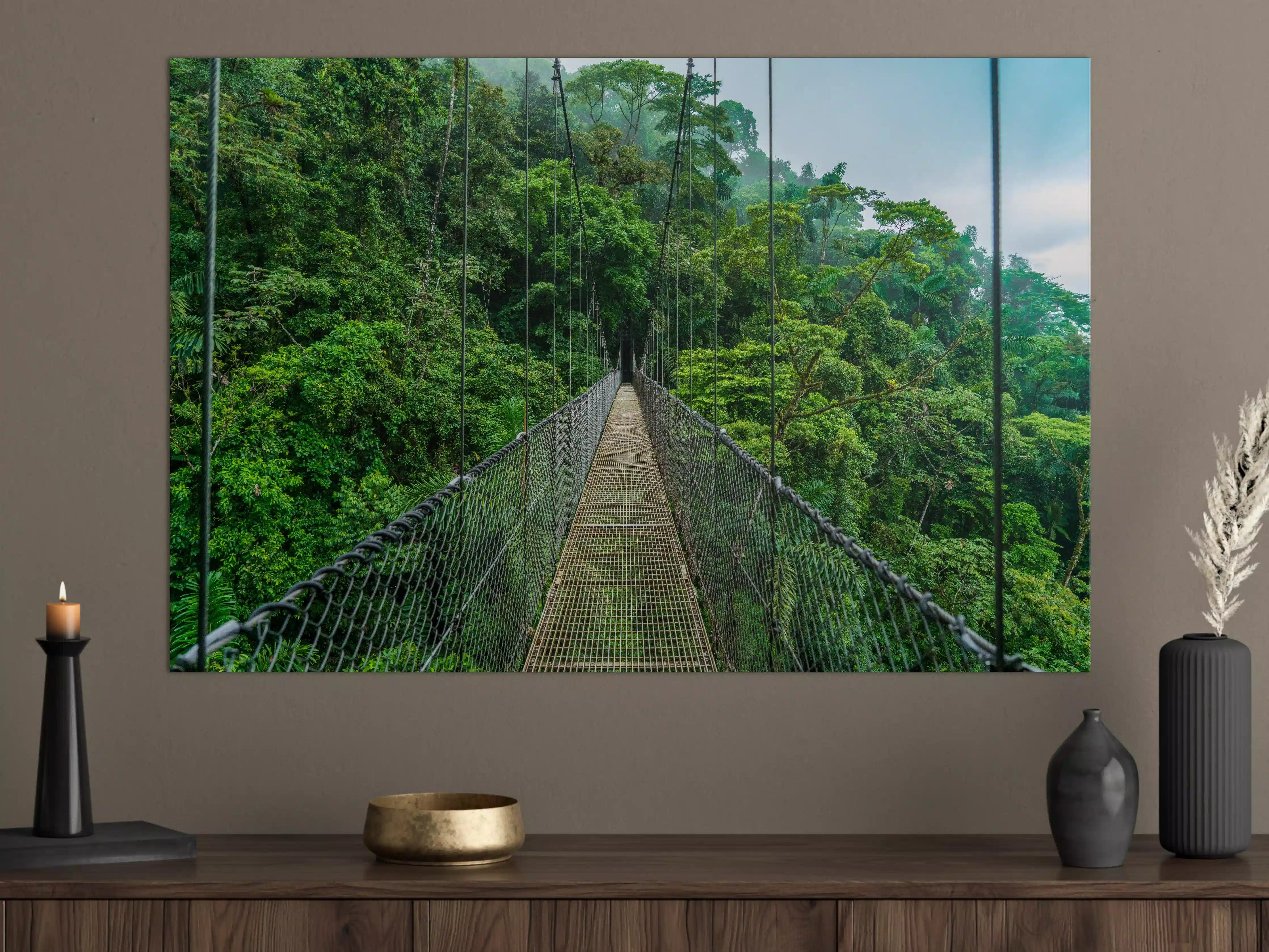 Große Wandbilder - Arenal-Hängebrücke - Costa Rica 