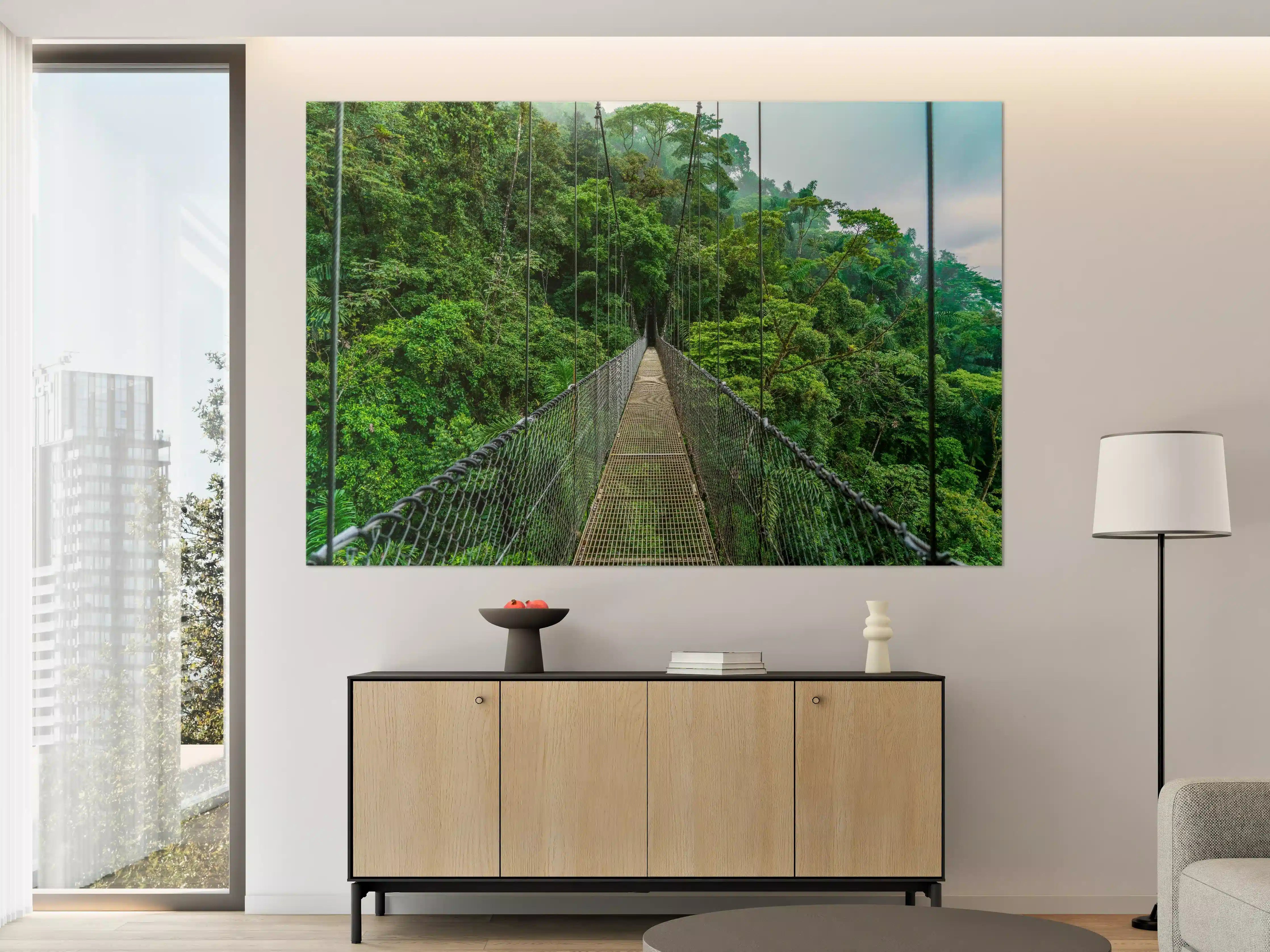 Große Wandbilder - Arenal-Hängebrücke - Costa Rica 