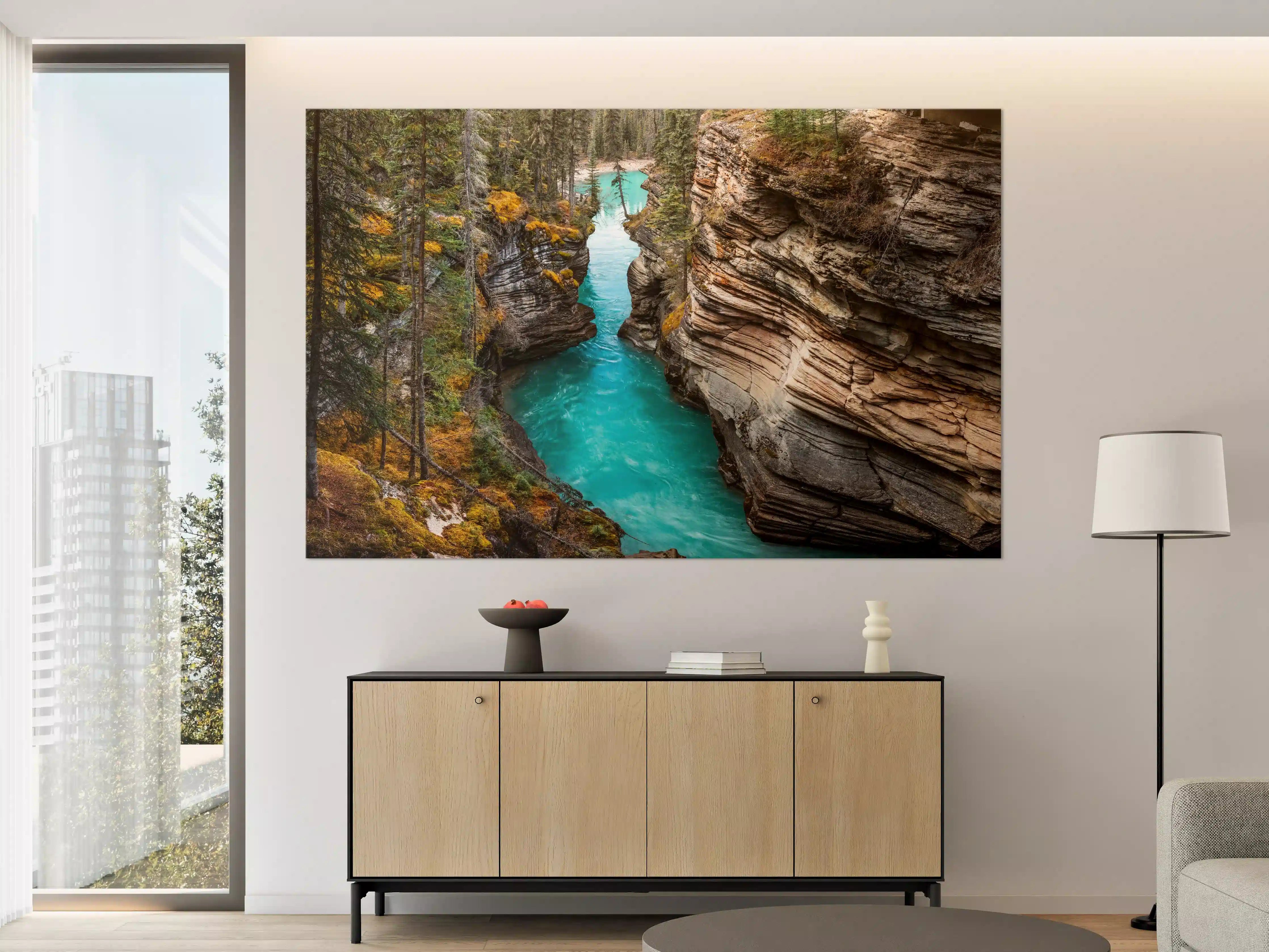 Große Wandbilder - Athabasca Wasserfälle - Kanada