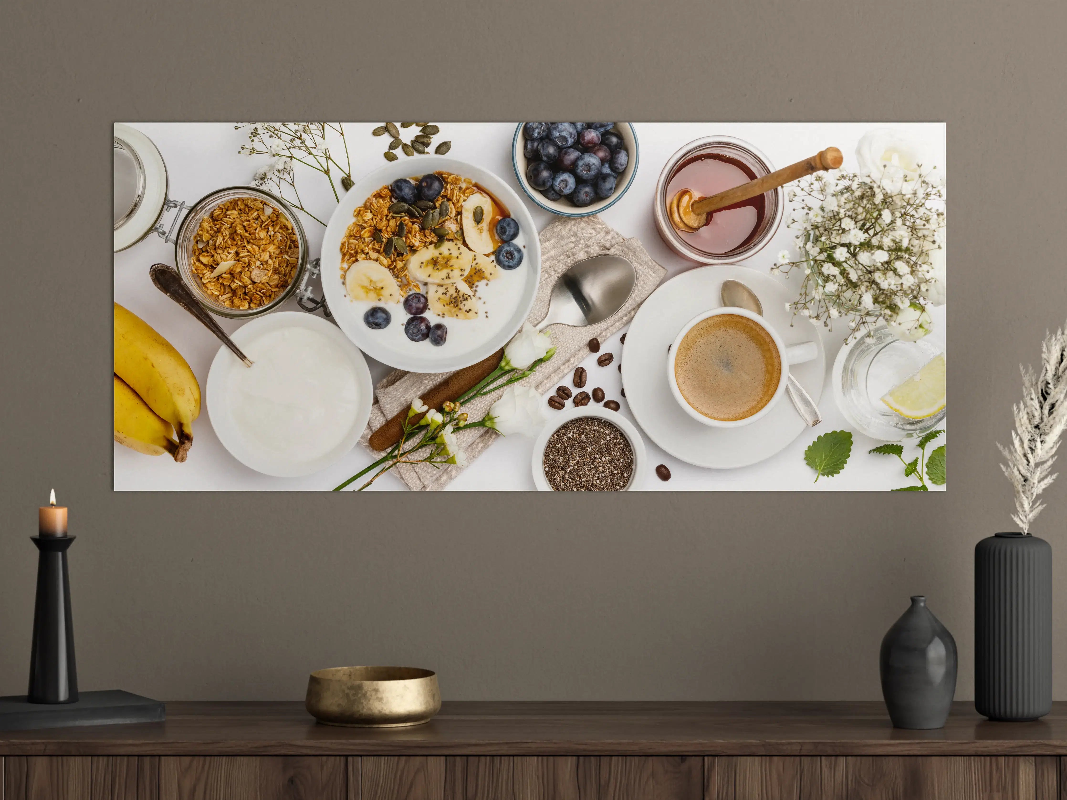Große Wandbilder - Ausgewogenes Frühstück