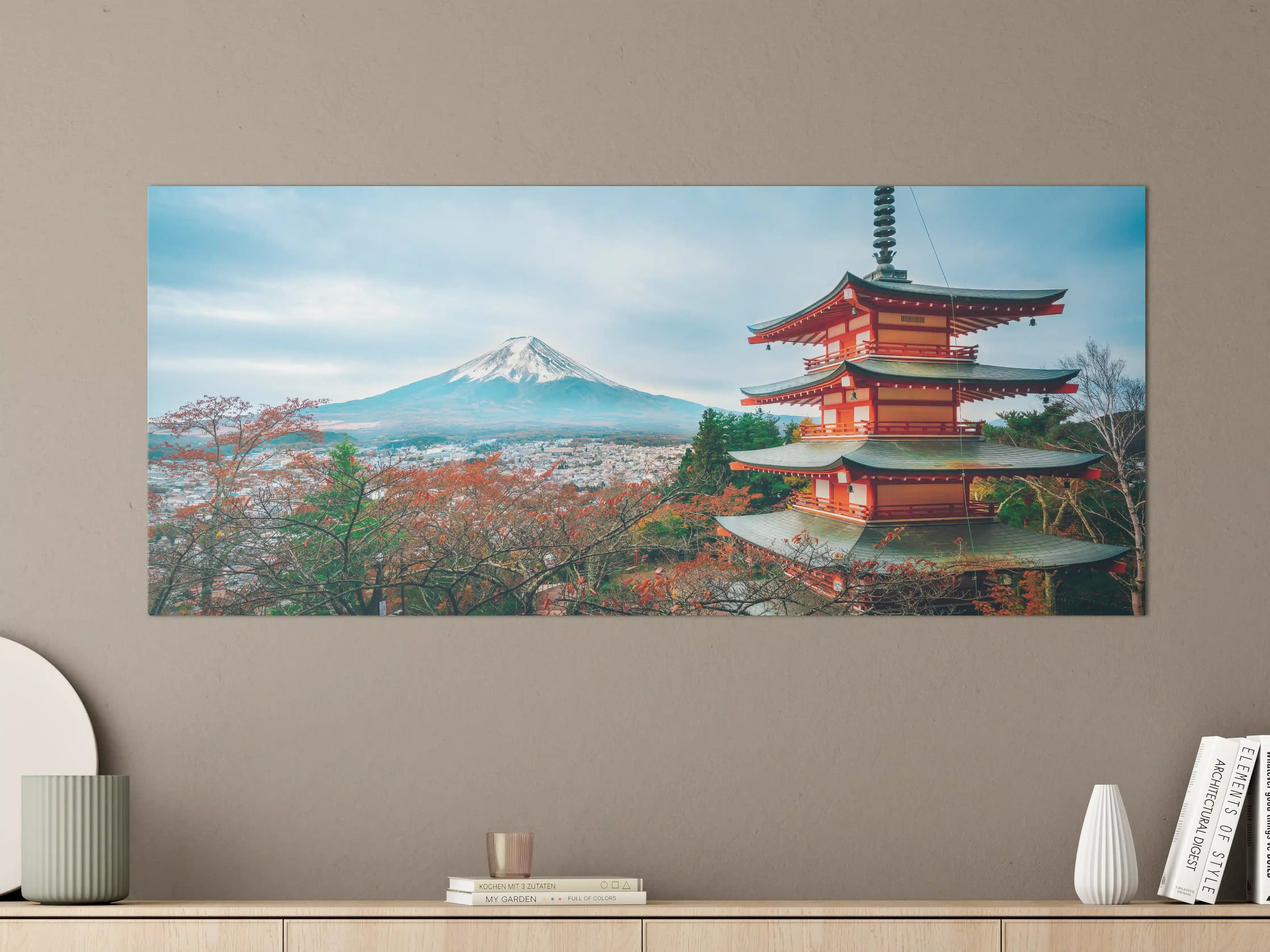 Große Wandbilder - Aussicht auf Berg Fuji