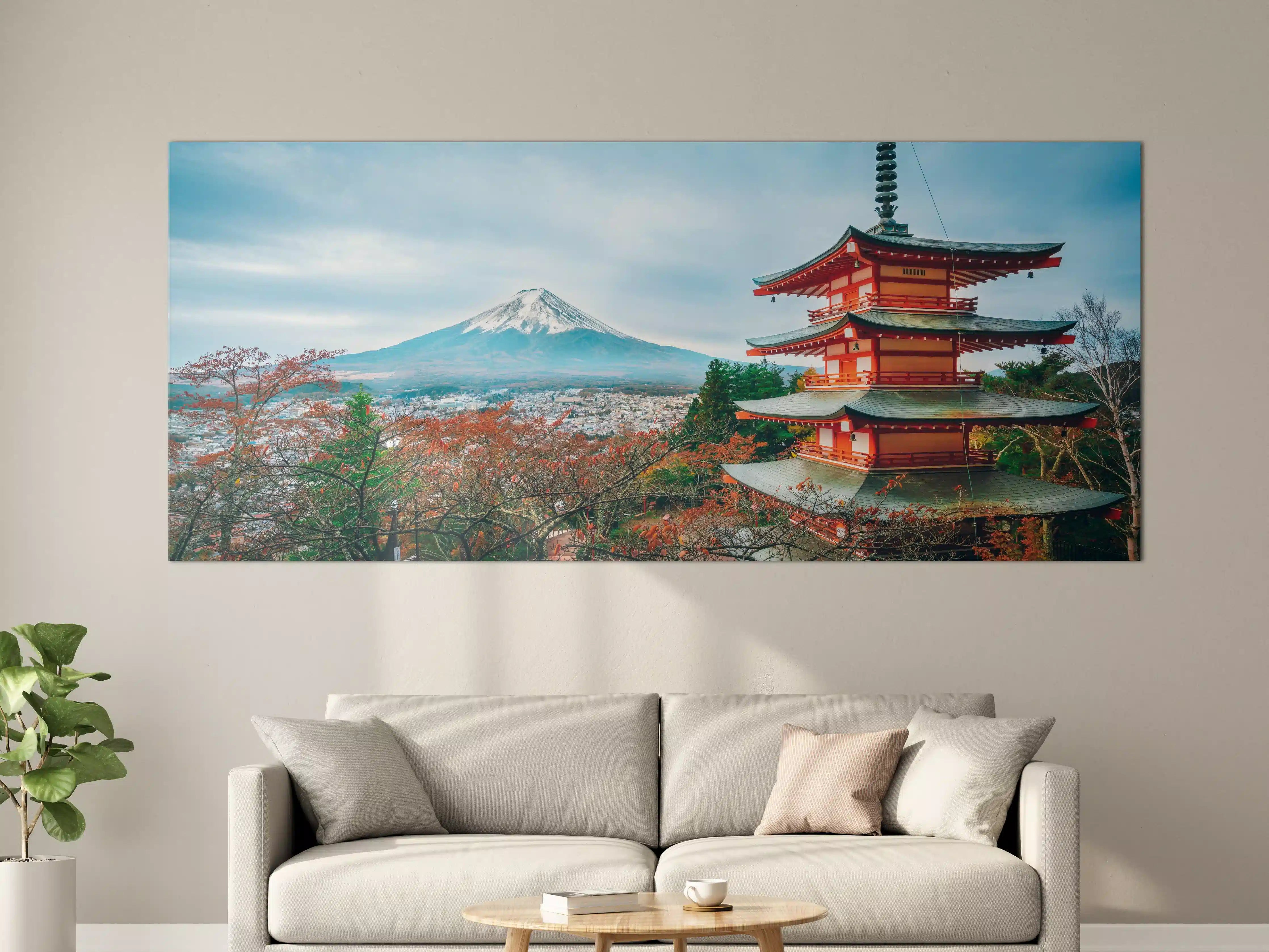 Große Wandbilder - Aussicht auf Berg Fuji