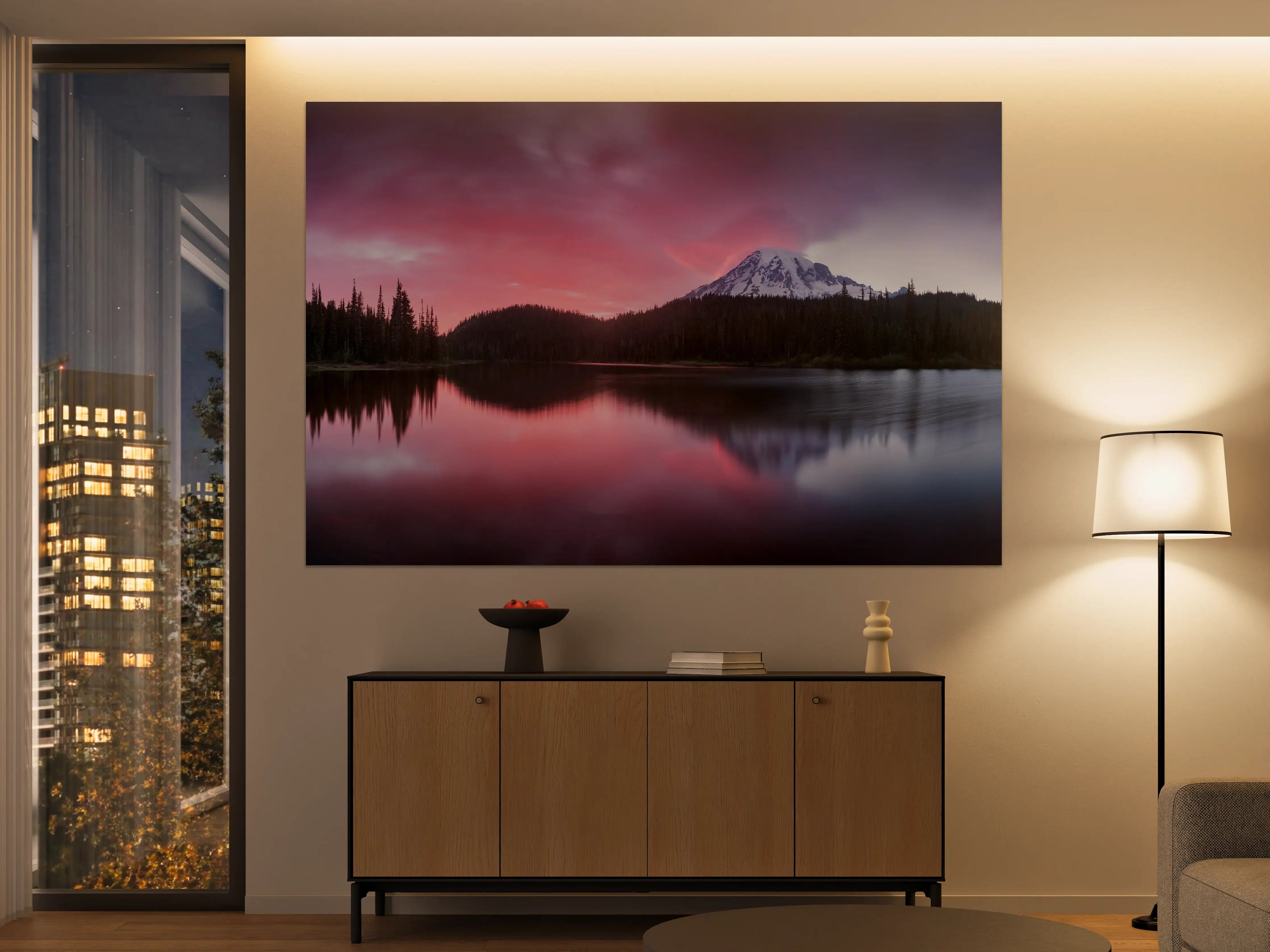 Große Wandbilder - Aussicht auf den Mount Rainier