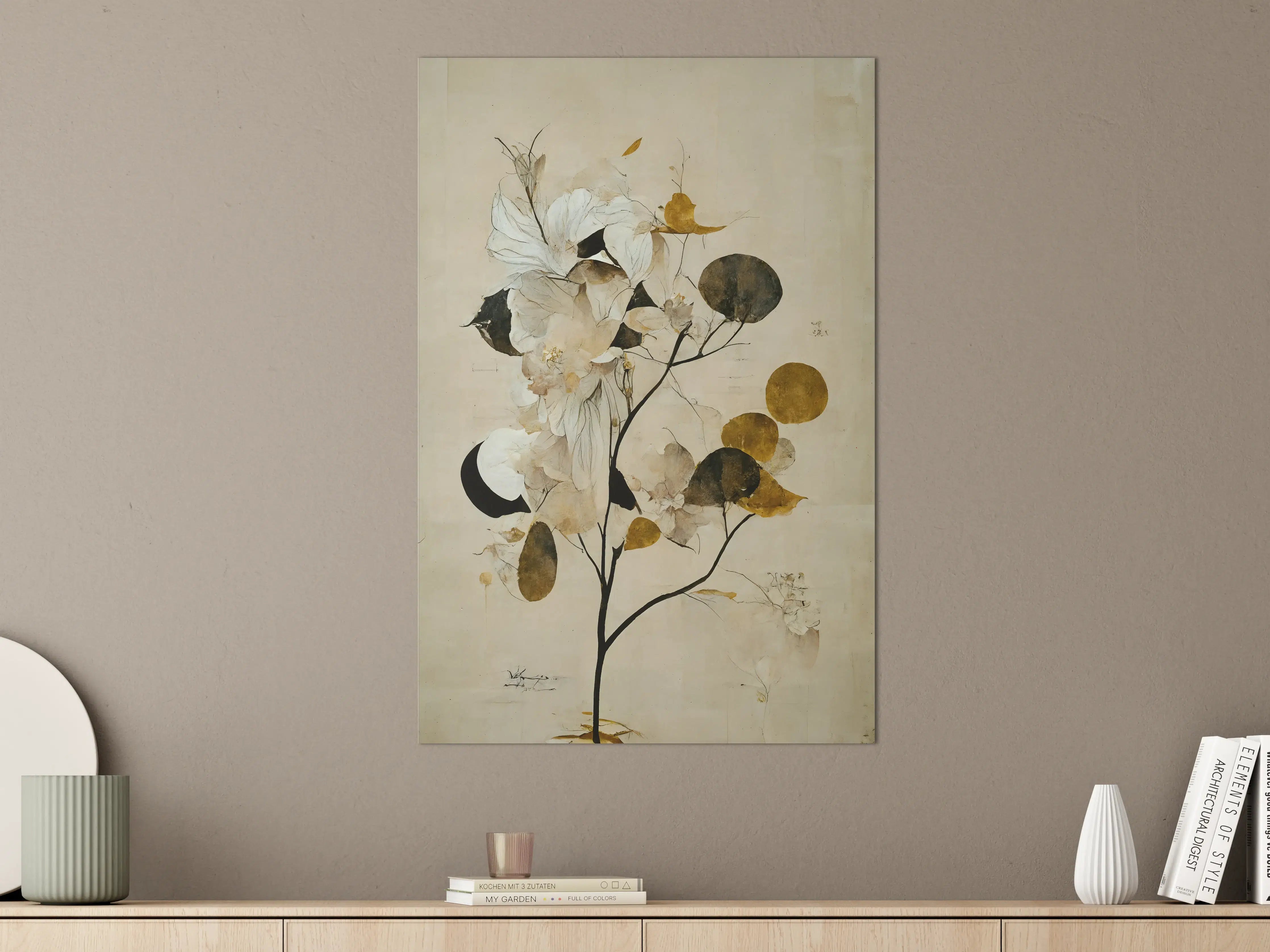 Große Wandbilder - Baum des Glücks - Floral