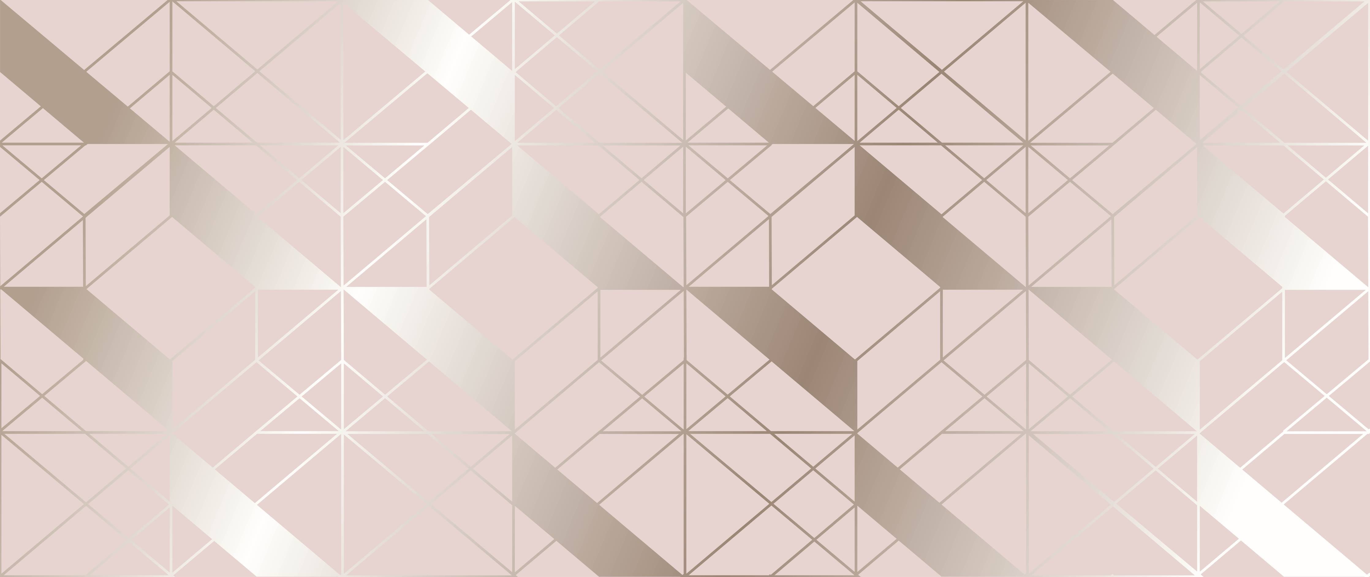Große Wandbilder-Beige Geometrie-Muster Tapete