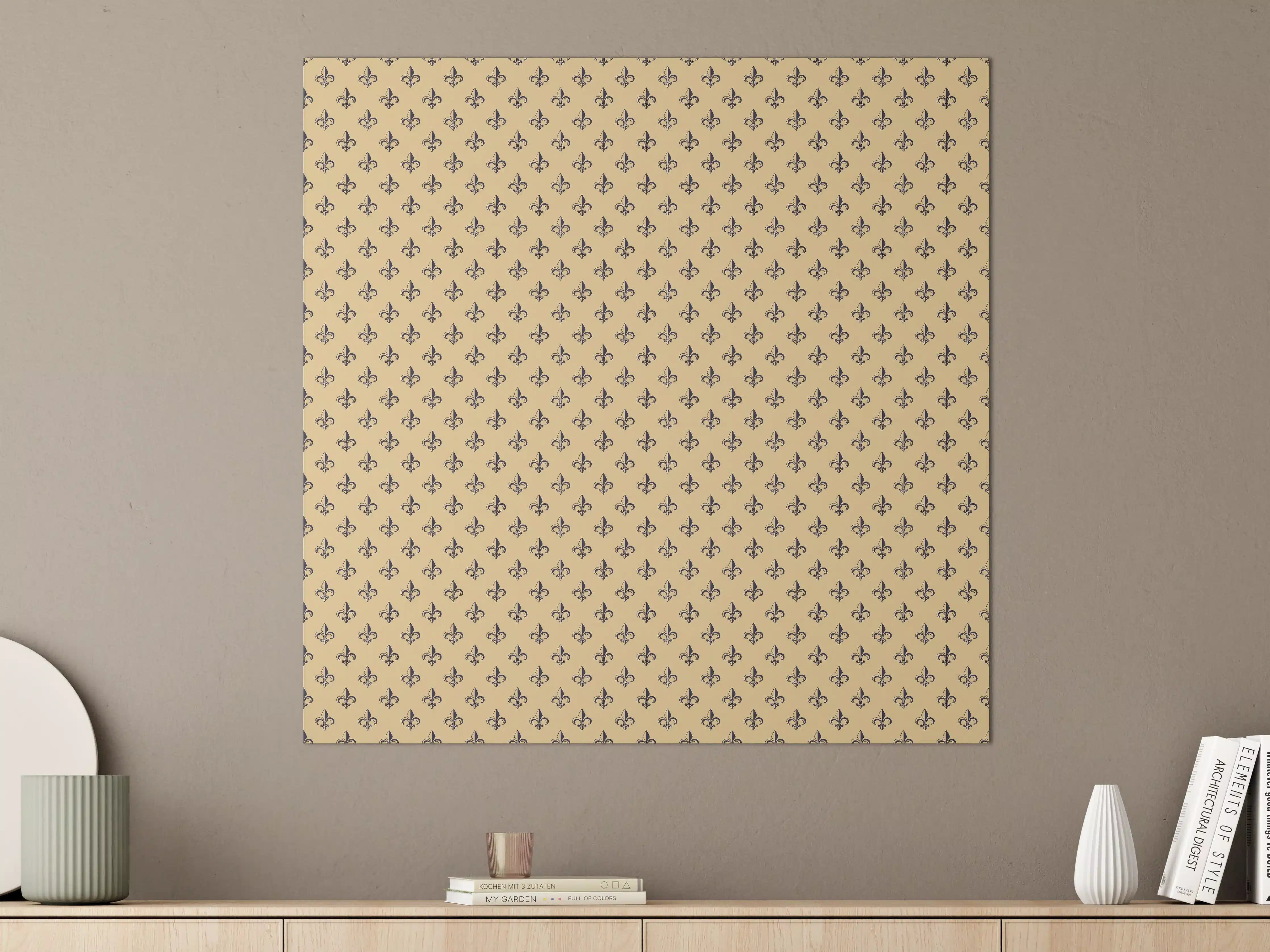 Große Wandbilder - Beige Muster Eleganz