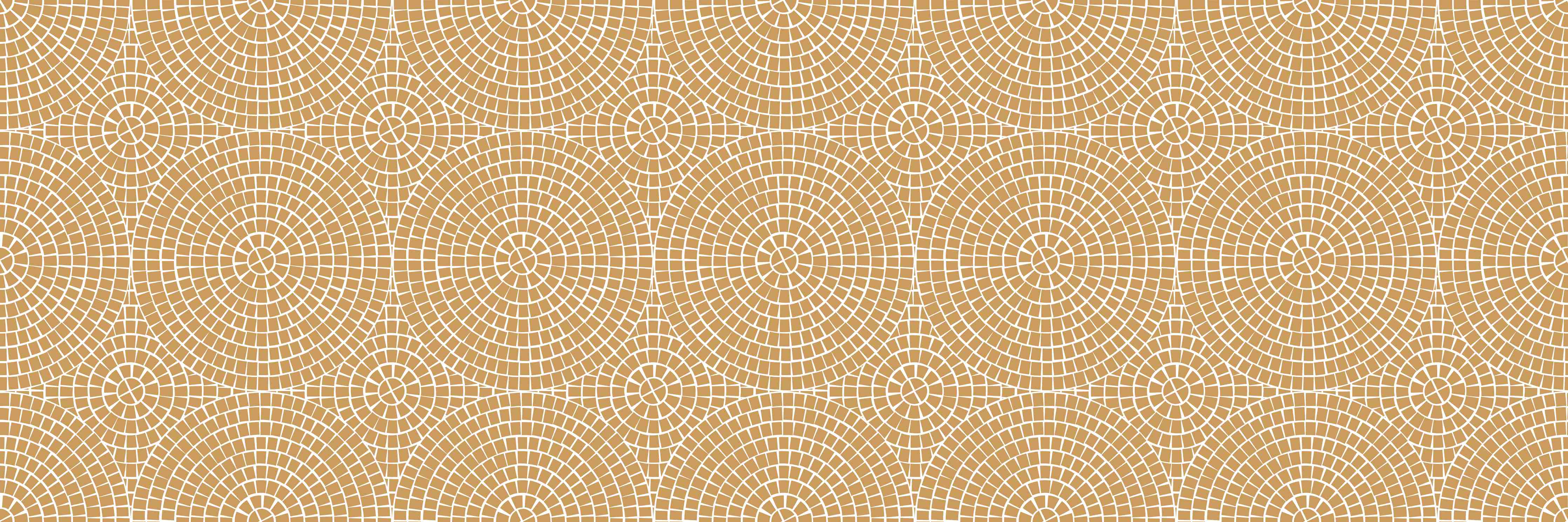 Große Wandbilder-Beige geometrisches Fliesenmuster