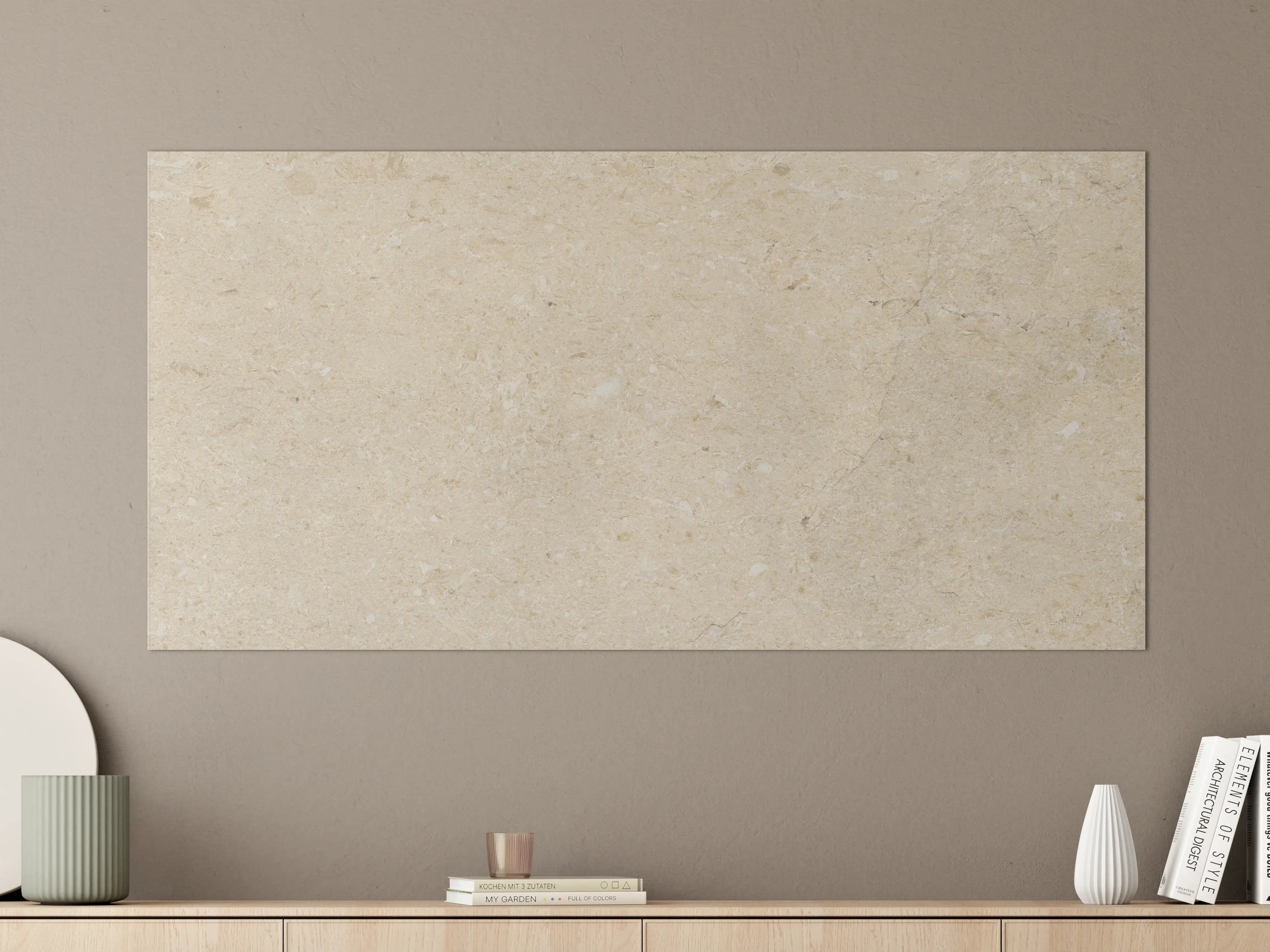 Große Wandbilder - Beige vintage Oberfläche