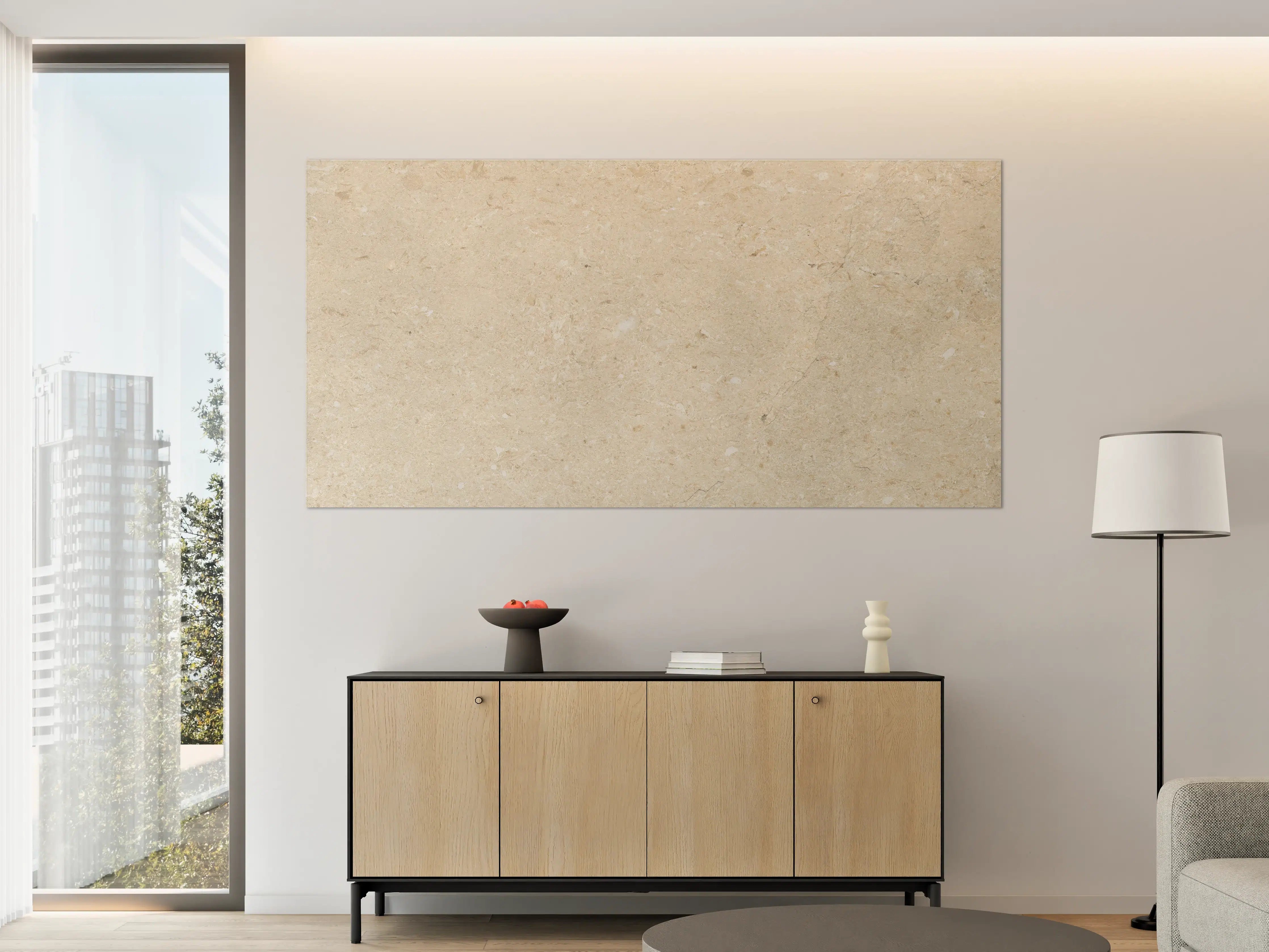 Große Wandbilder - Beige vintage Oberfläche
