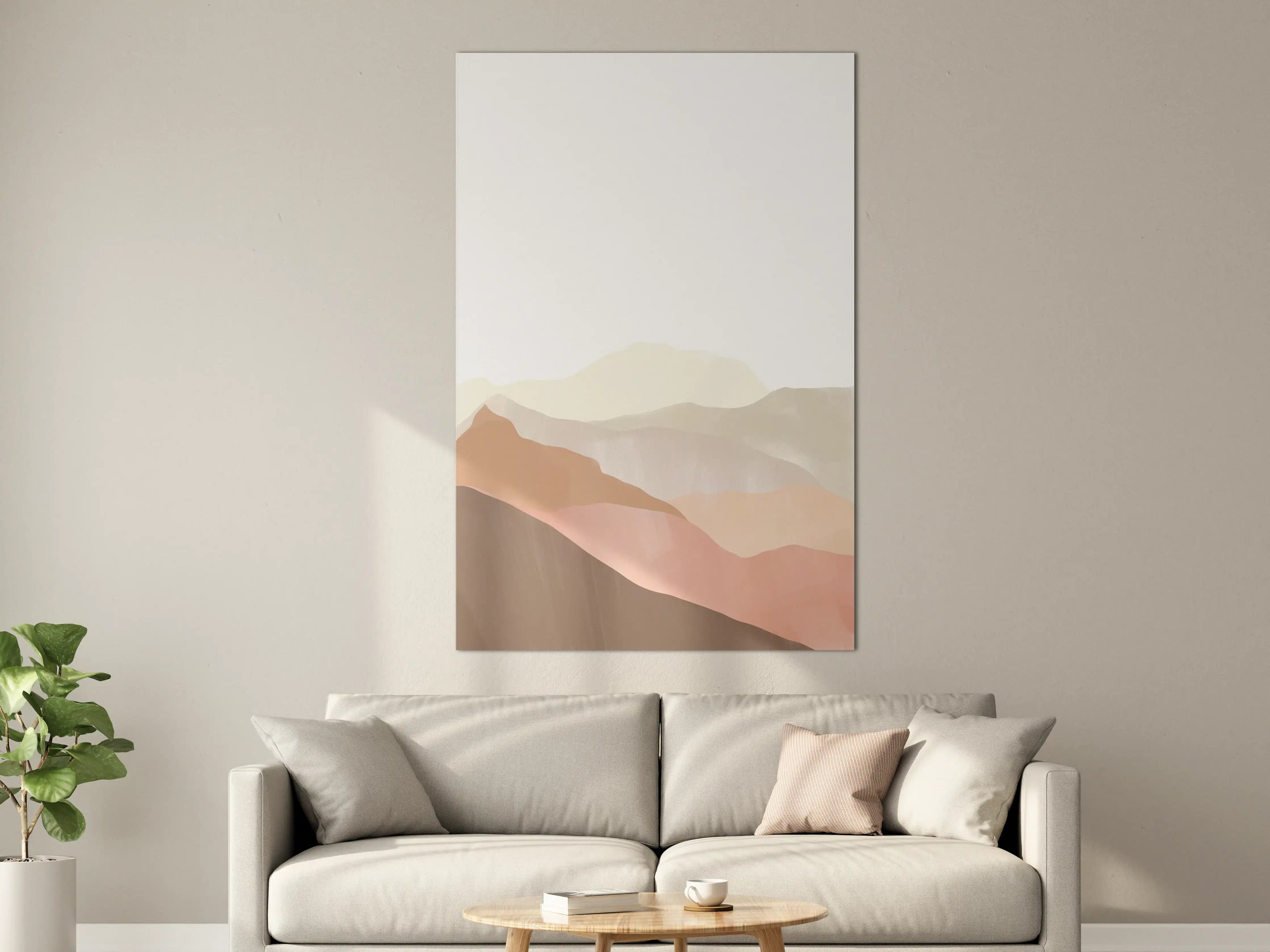 Große Wandbilder - Bergige Landschaft - Gemälde