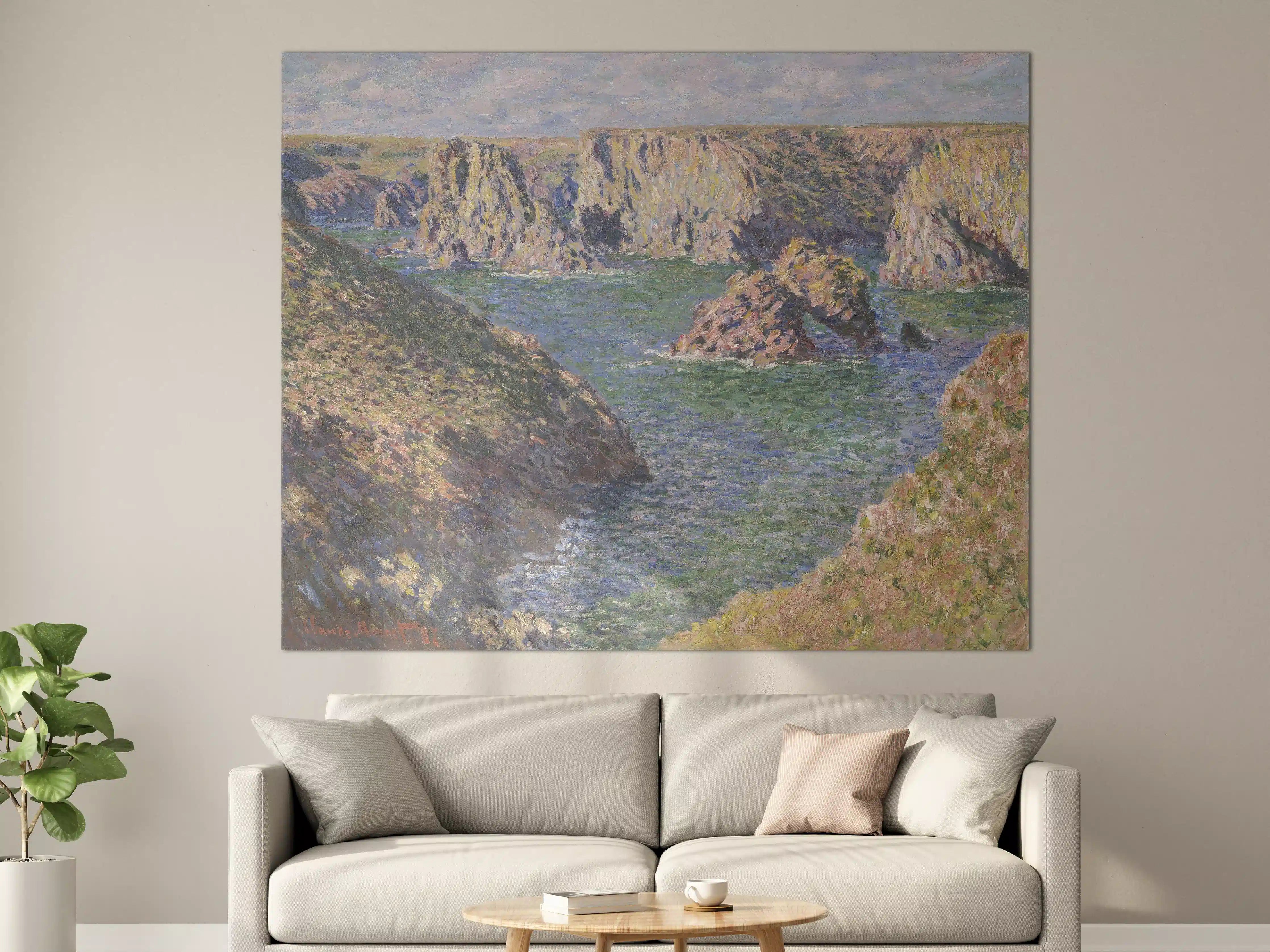 Große Wandbilder - Berglandschaft am Fluss