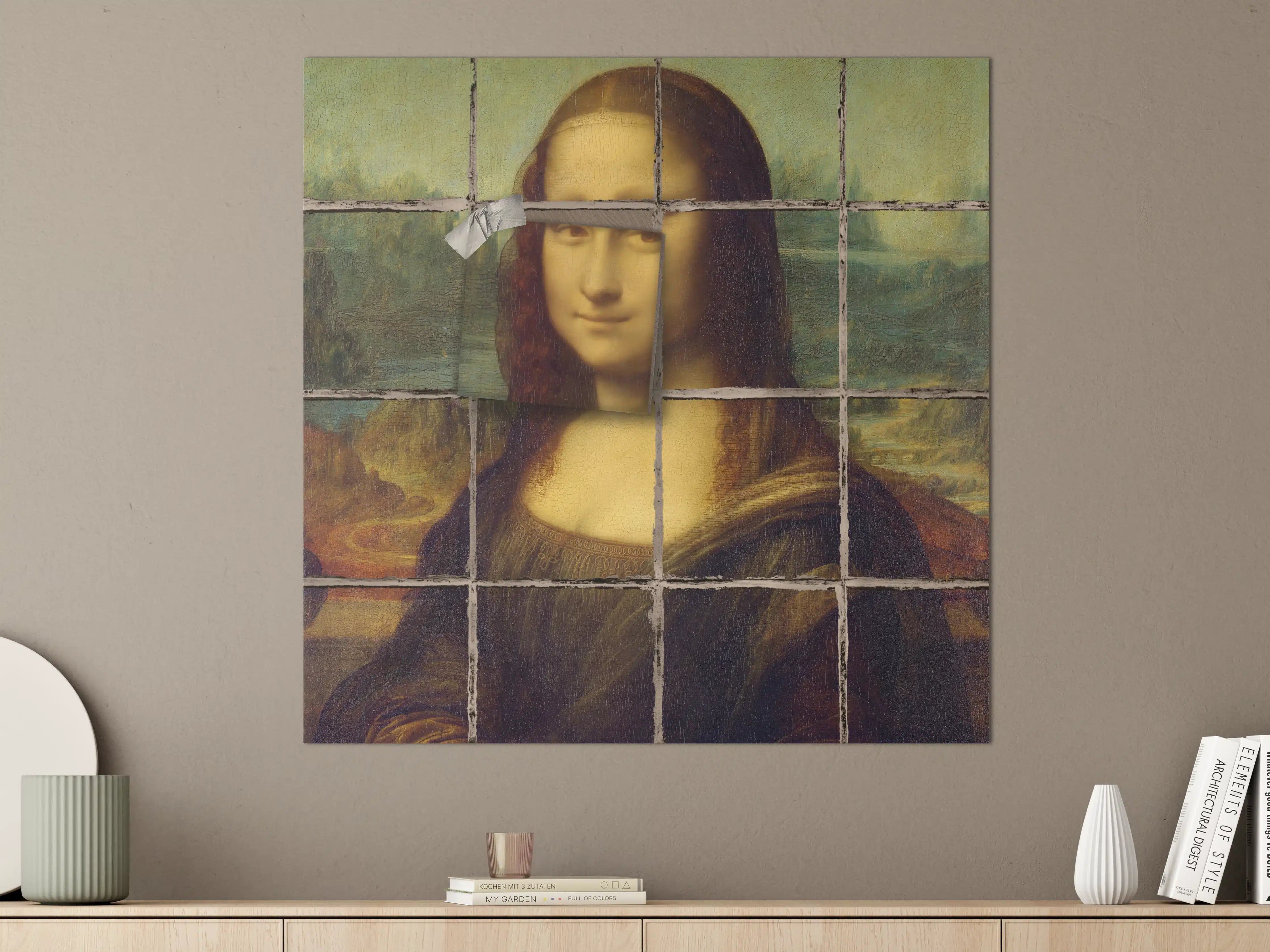 Große Wandbilder - Berühmtes Kunstwerk mit moderner Interpretation