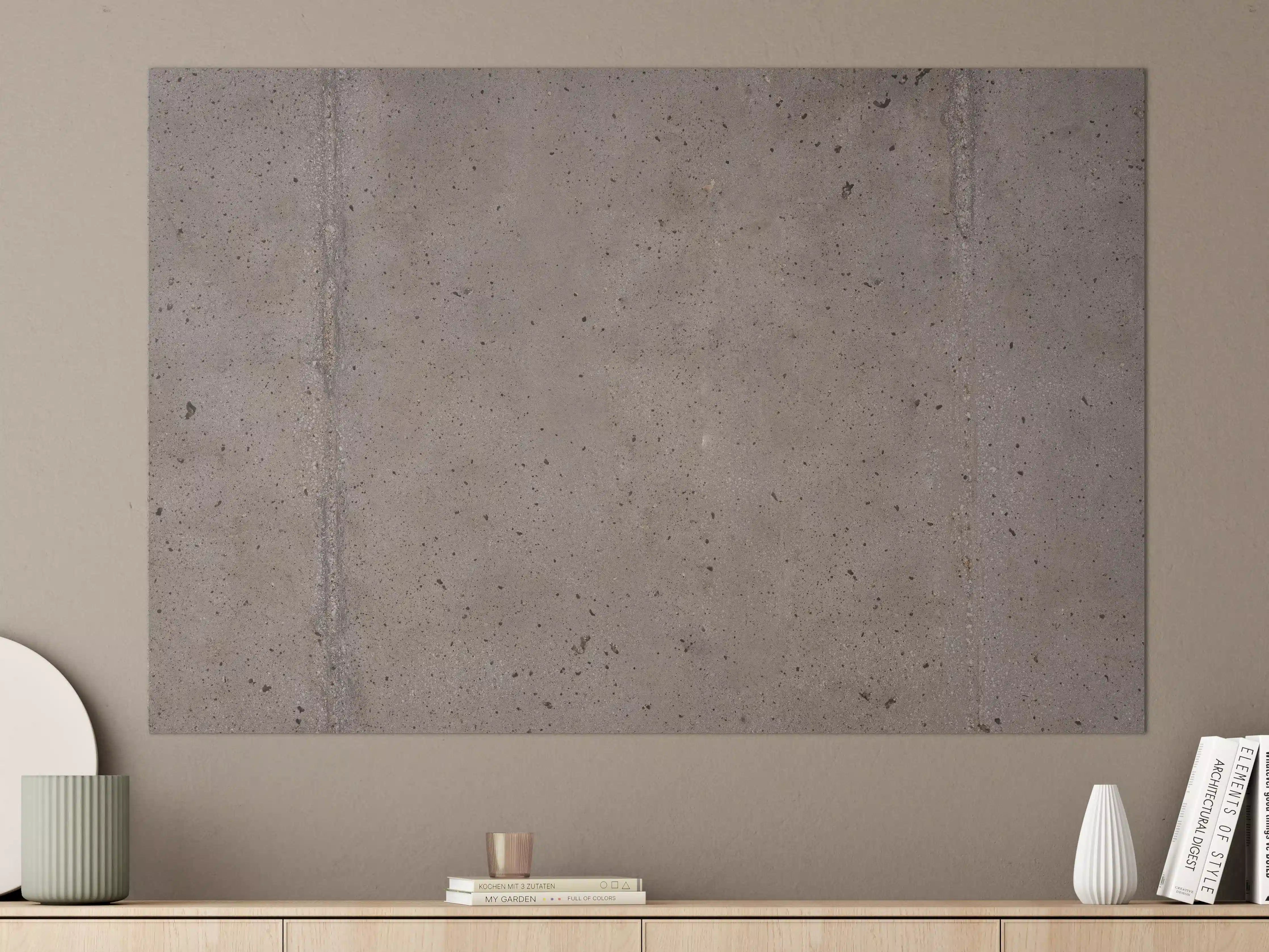 Große Wandbilder - Betonwand mit Naturtextur
