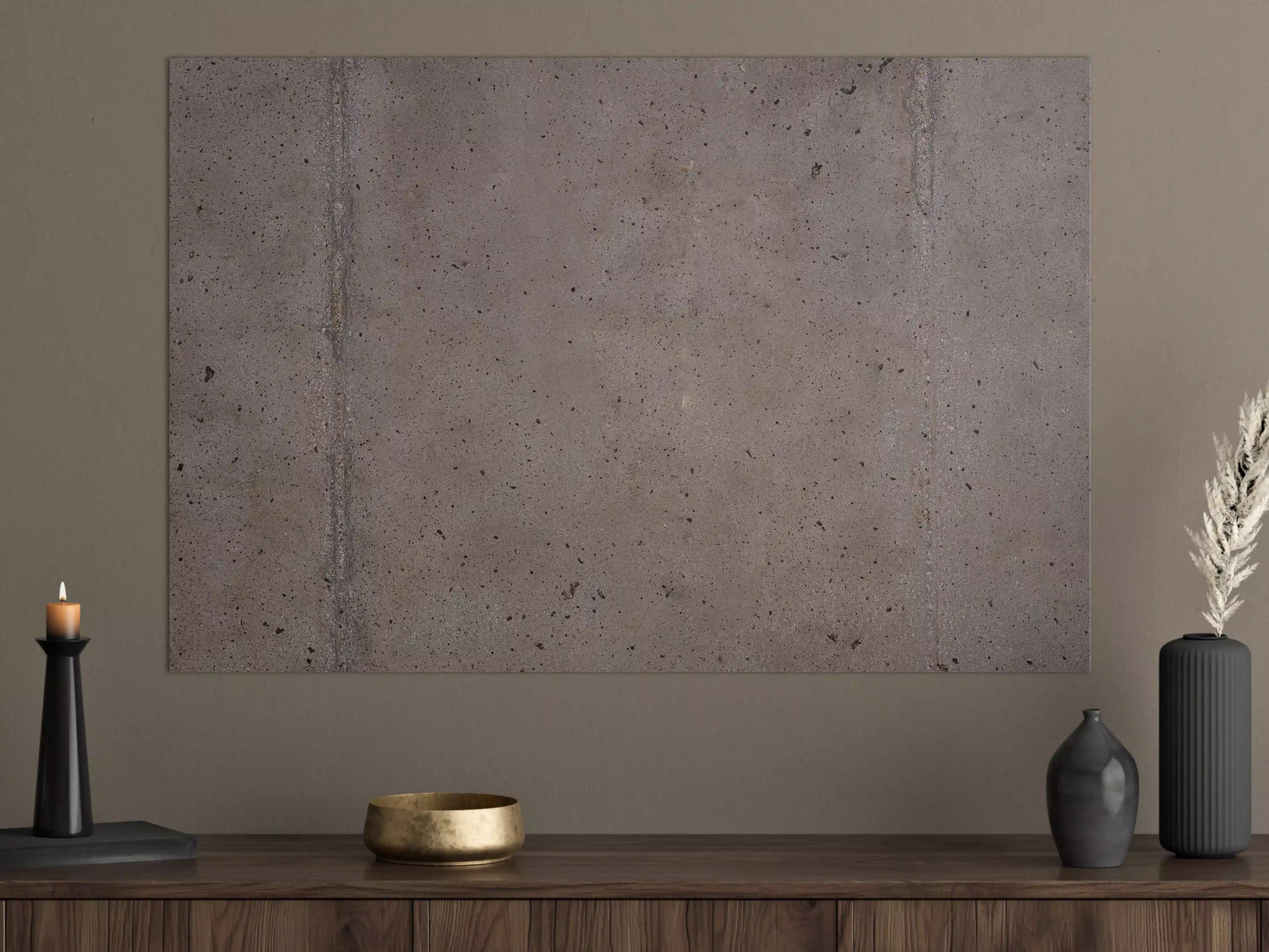 Große Wandbilder - Betonwand mit Naturtextur
