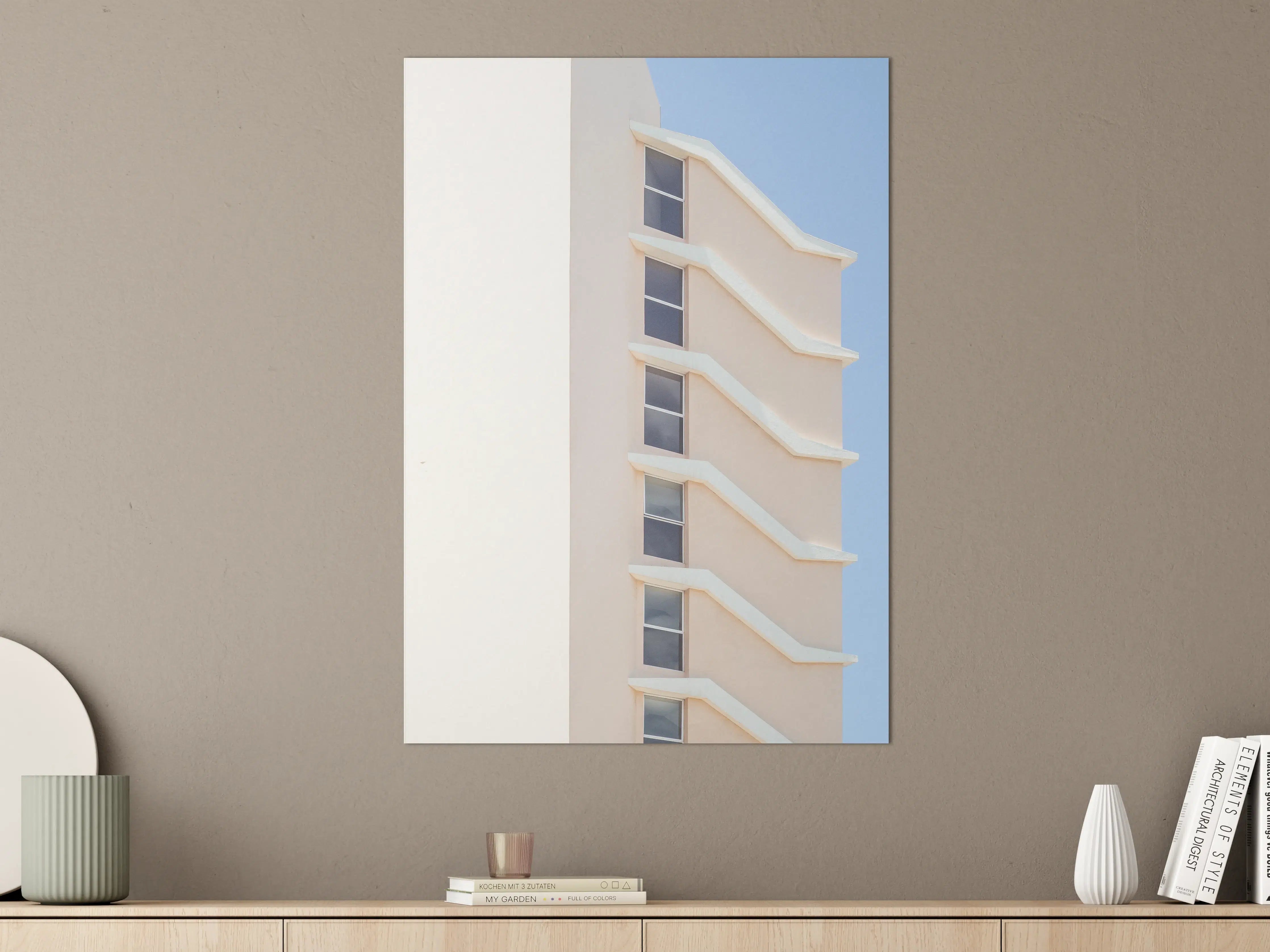 Große Wandbilder - Beverly Hills Architektur Chic
