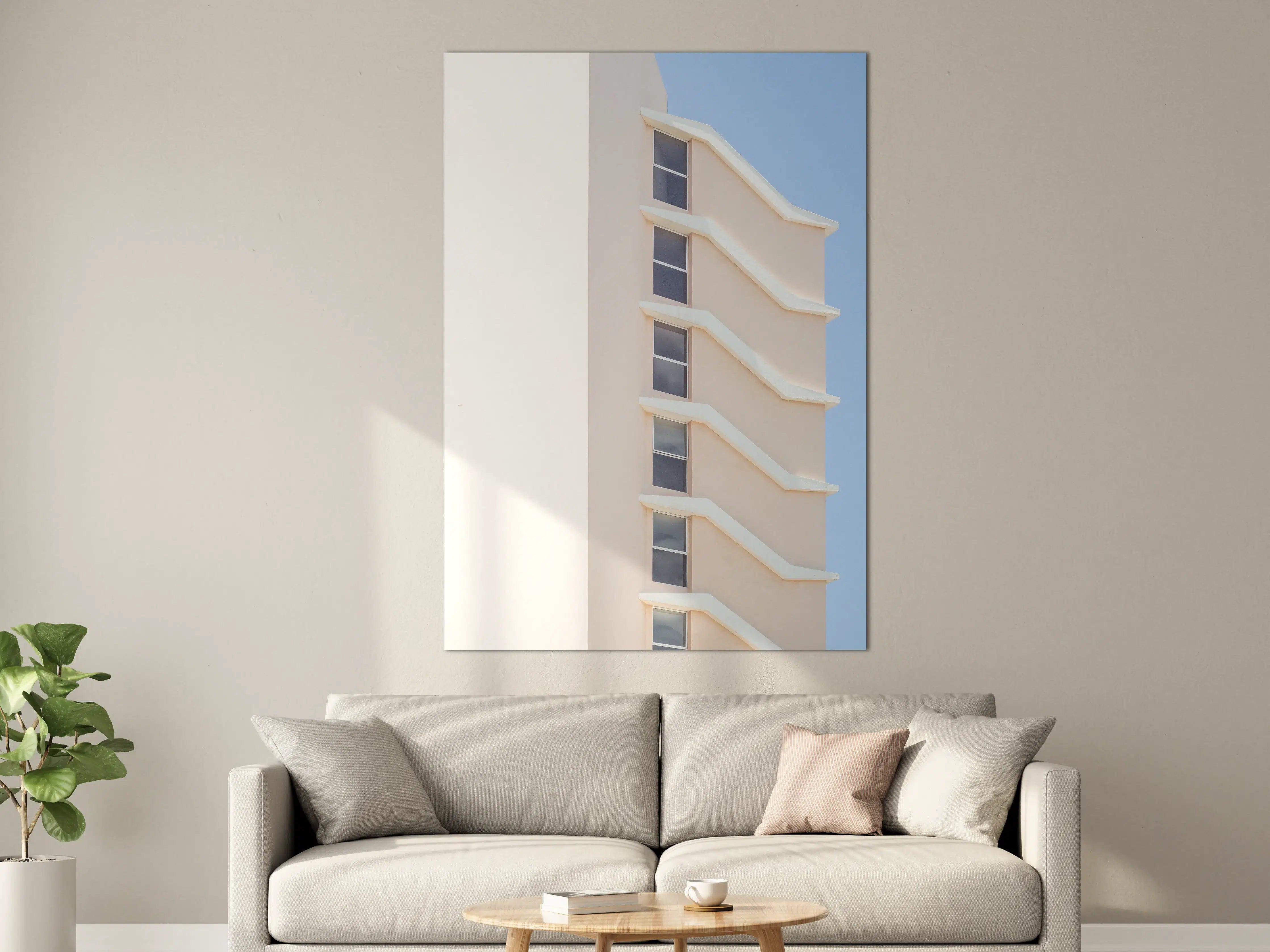 Große Wandbilder - Beverly Hills Architektur Chic