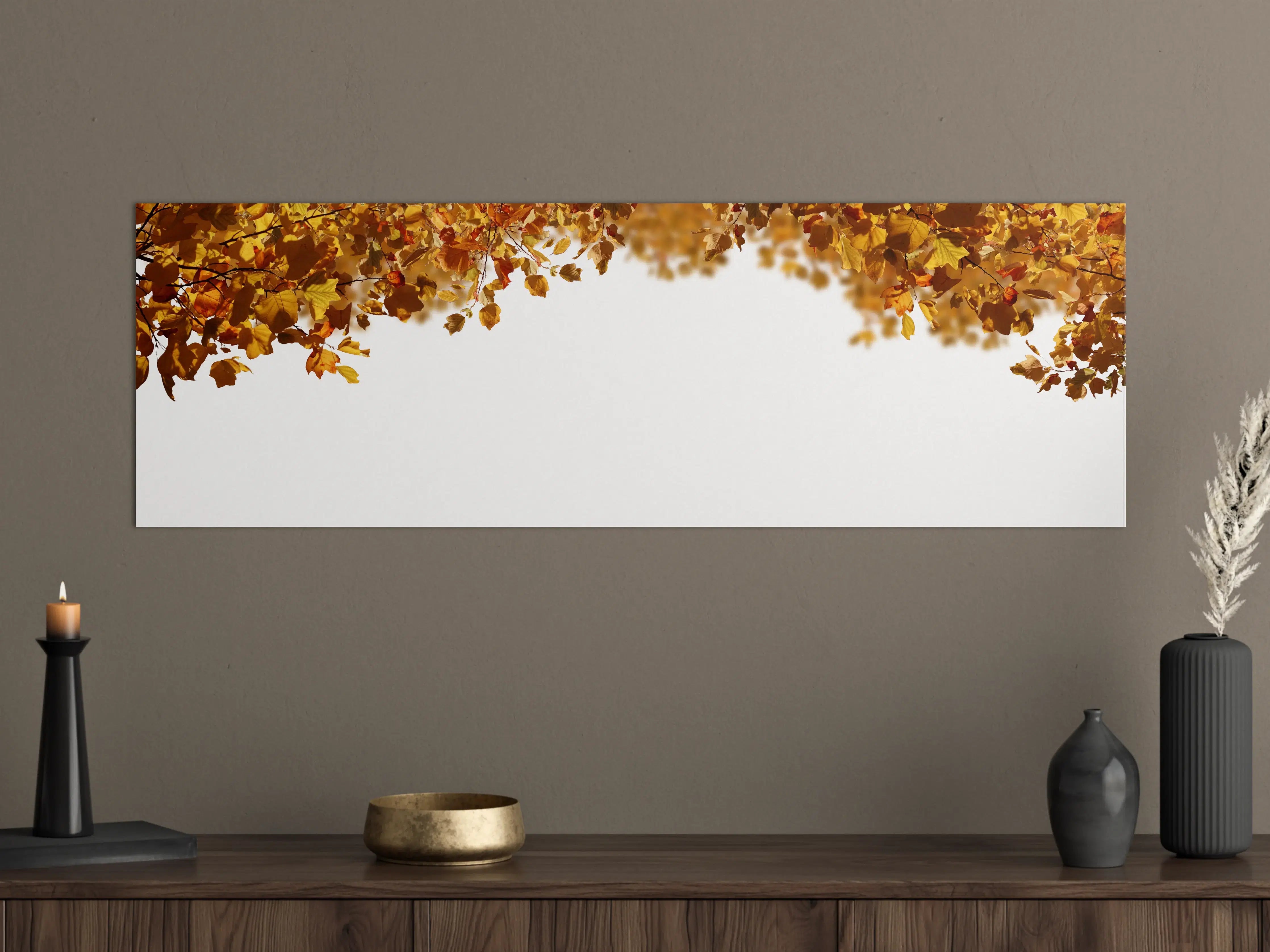 Große Wandbilder - Blätter im Herbst