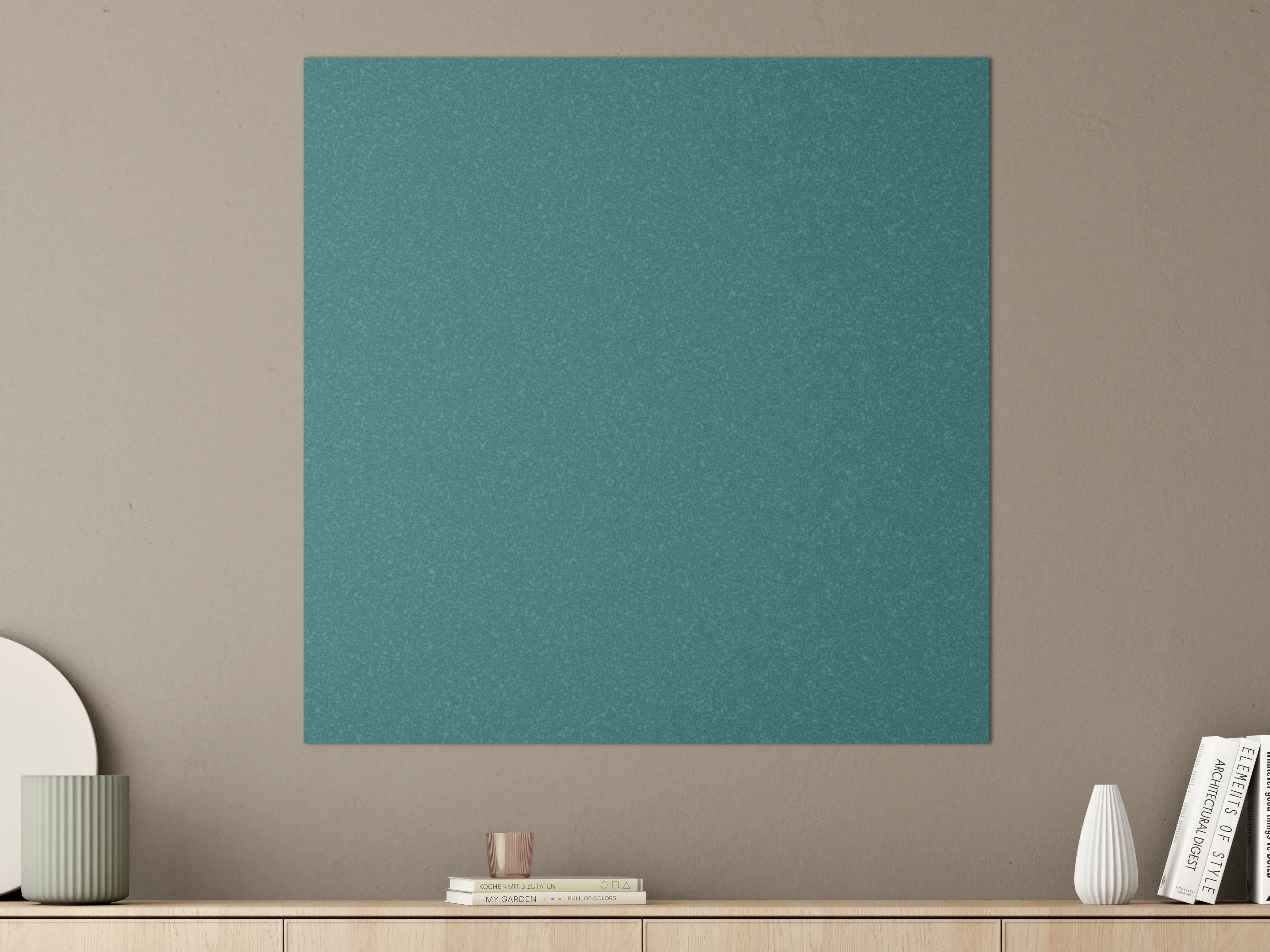 Große Wandbilder - Bläuliche Wandtextur - Blaue Hafenfarbe