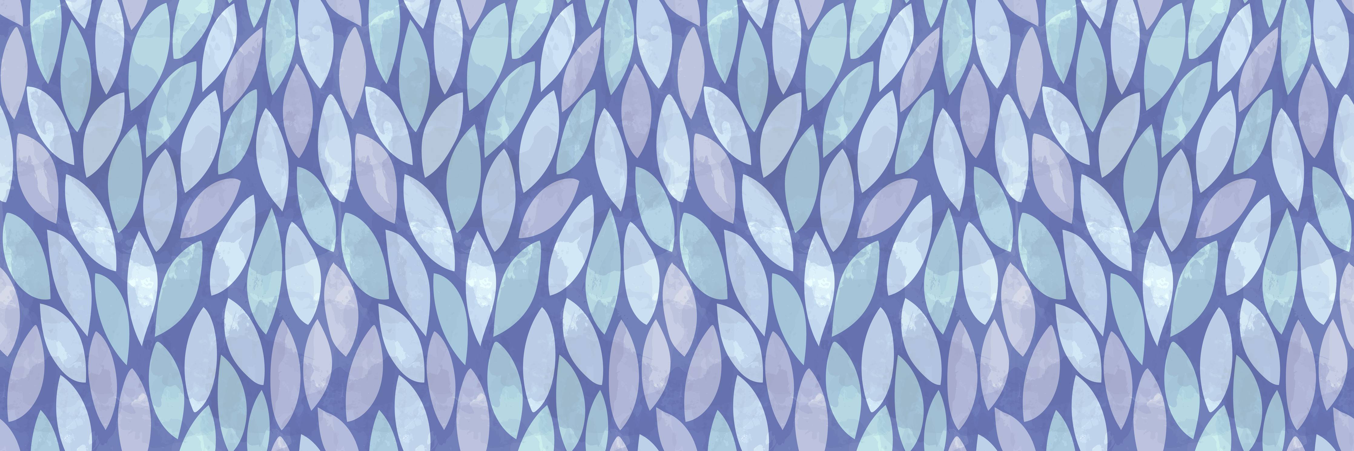 Große Wandbilder-Blaues Mosaik-Design mit plastischer Textur