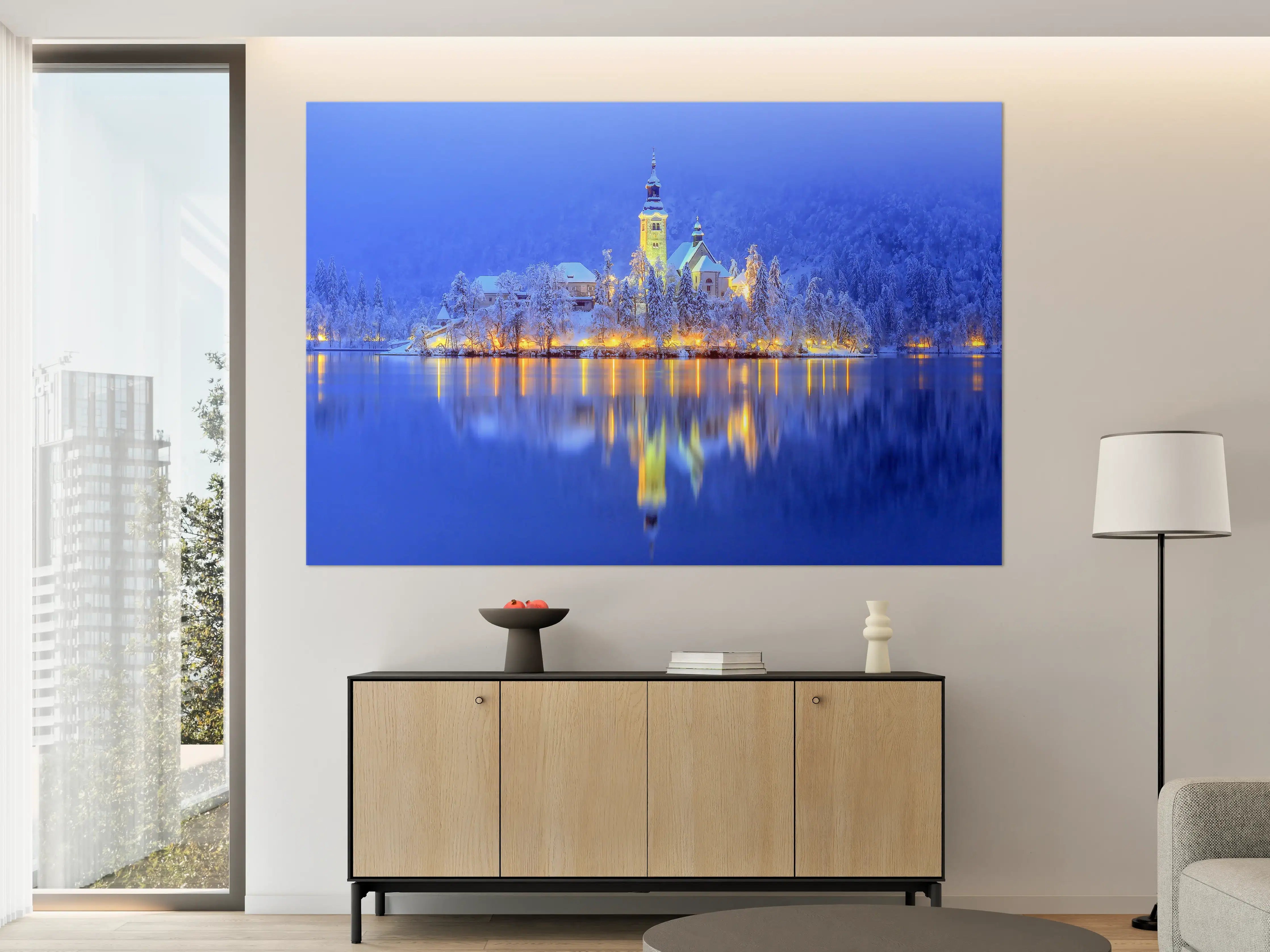 Große Wandbilder - Bled Island