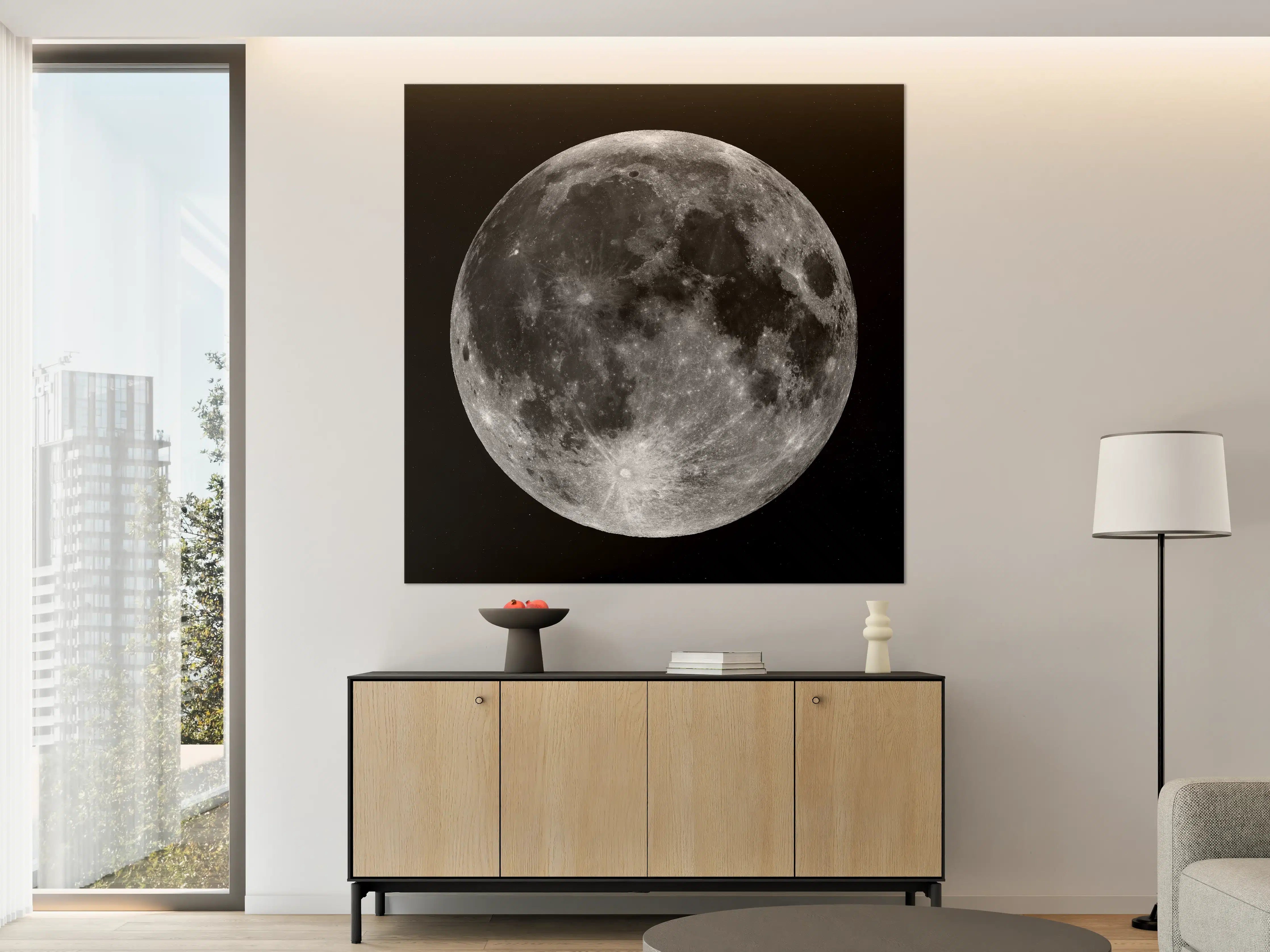 Große Wandbilder - Blick auf den Mond - NASA