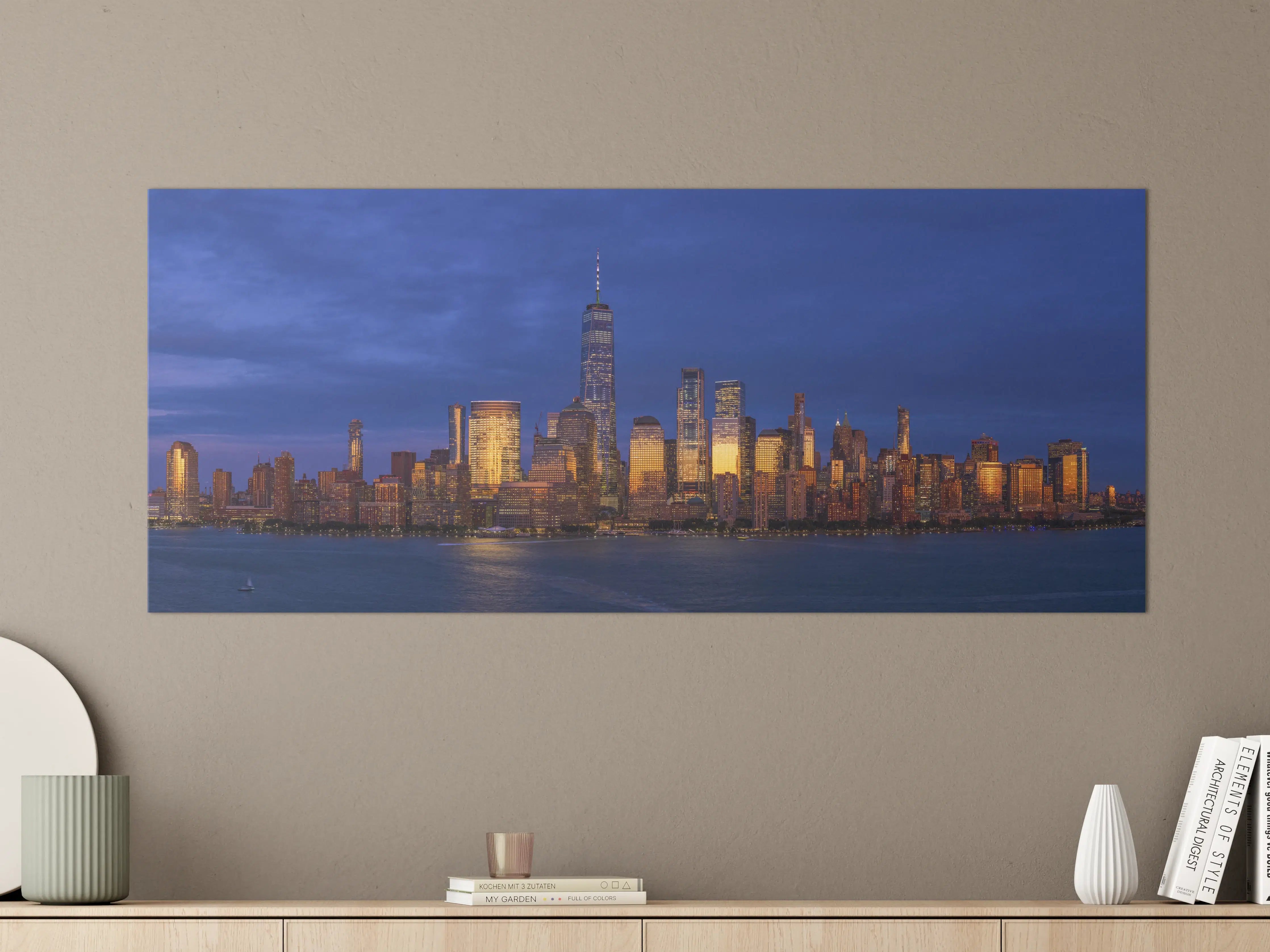 Große Wandbilder - Blick auf die Skyline von Manhattan