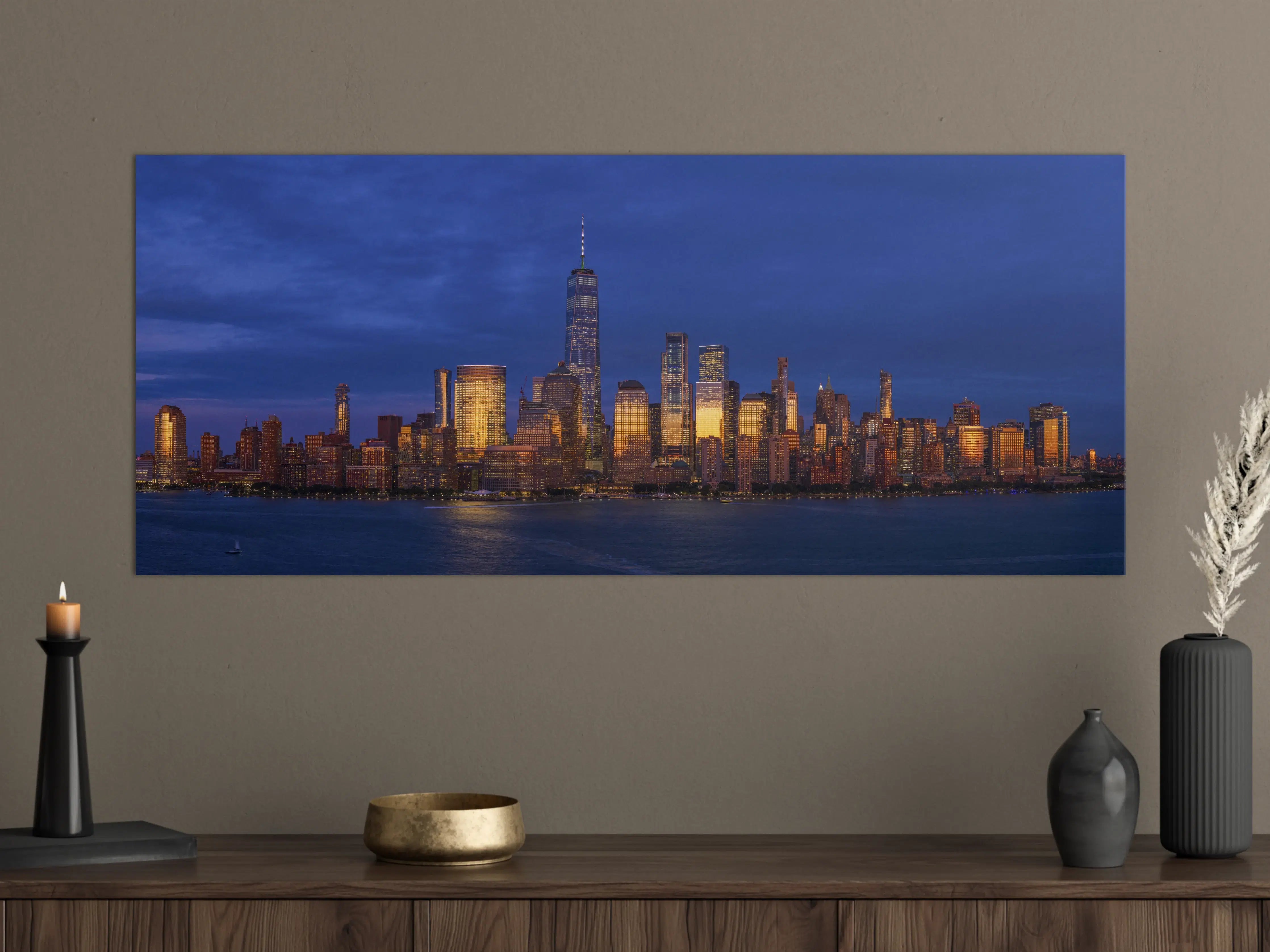 Große Wandbilder - Blick auf die Skyline von Manhattan