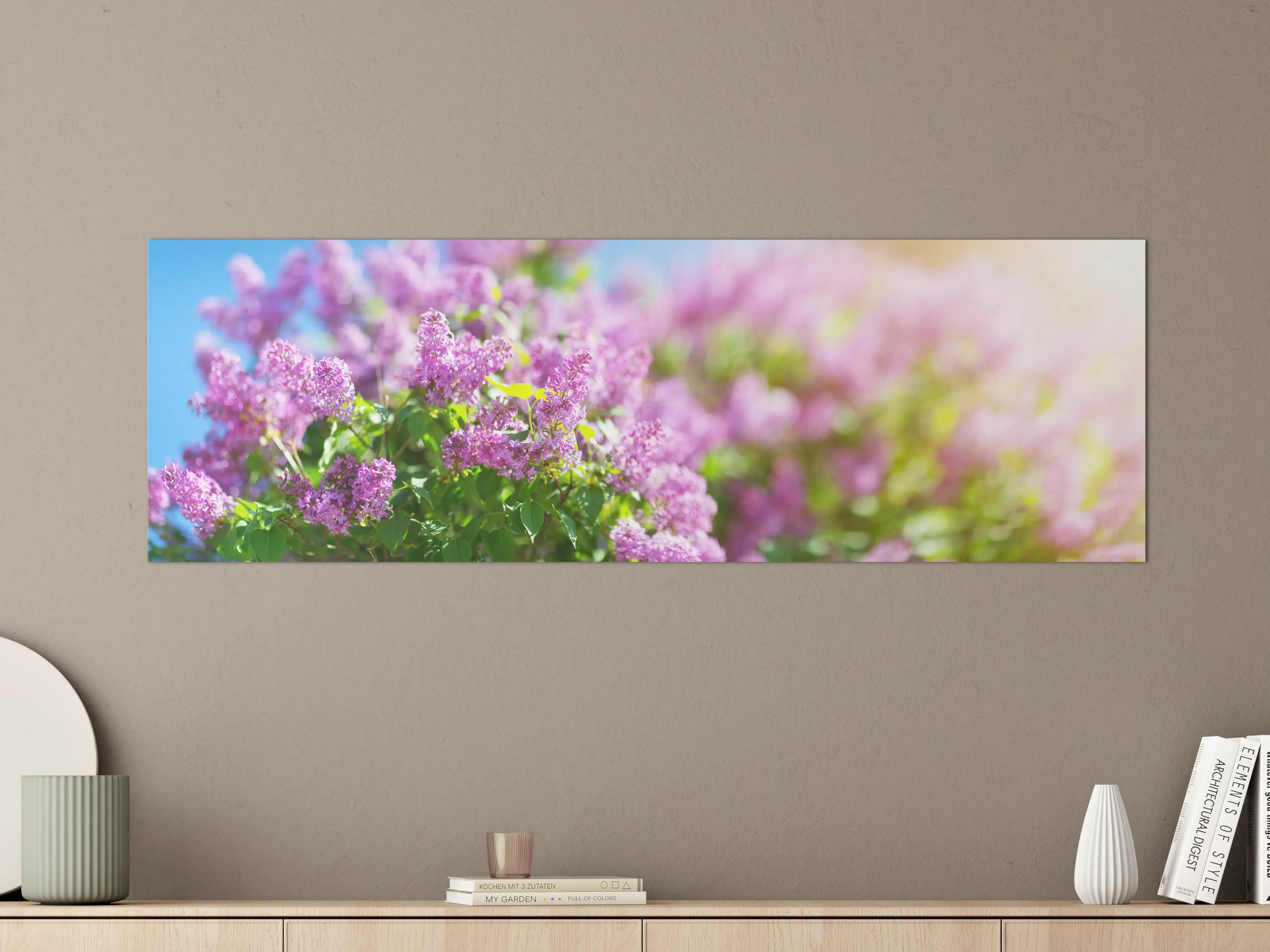 Große Wandbilder - Blumen blühen auf im Frühling