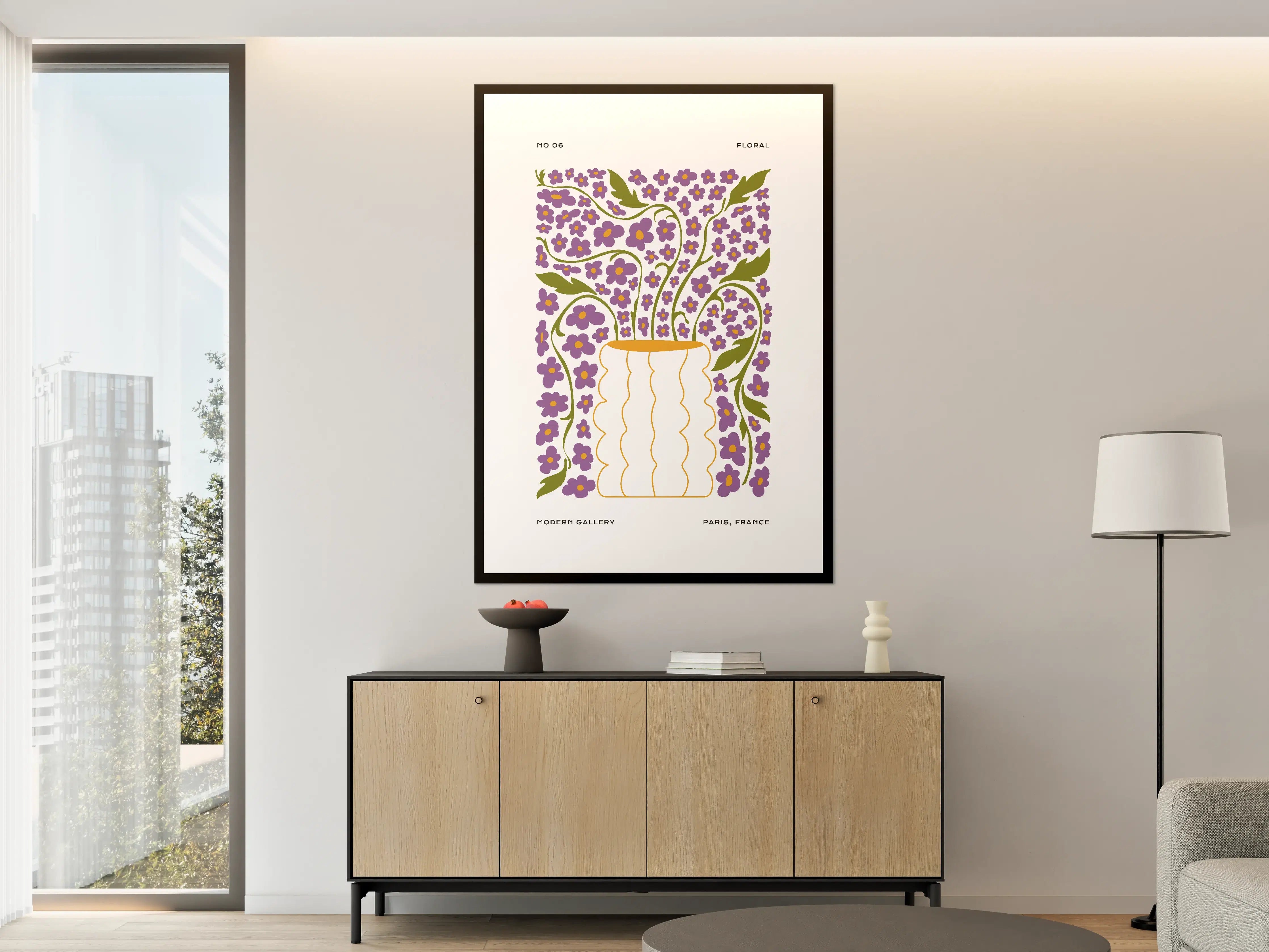 Große Wandbilder - Blumen im stilvollen Design