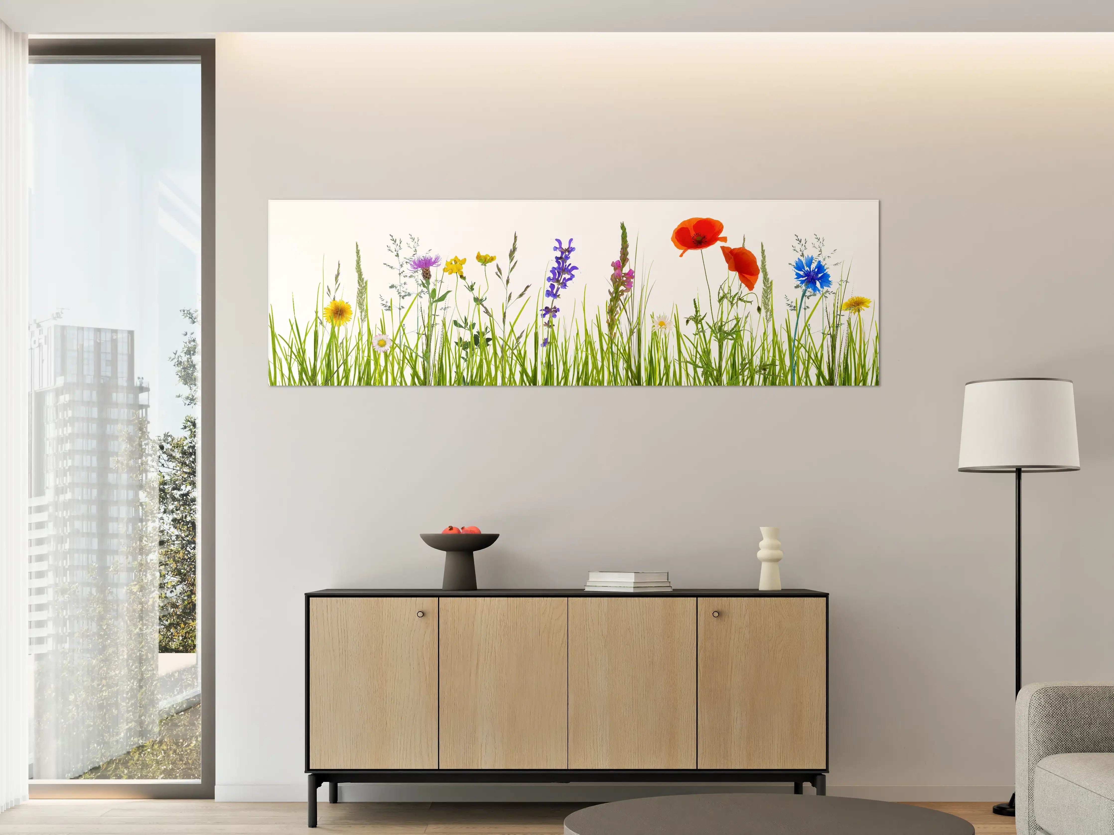 Große Wandbilder - Blumenwiese