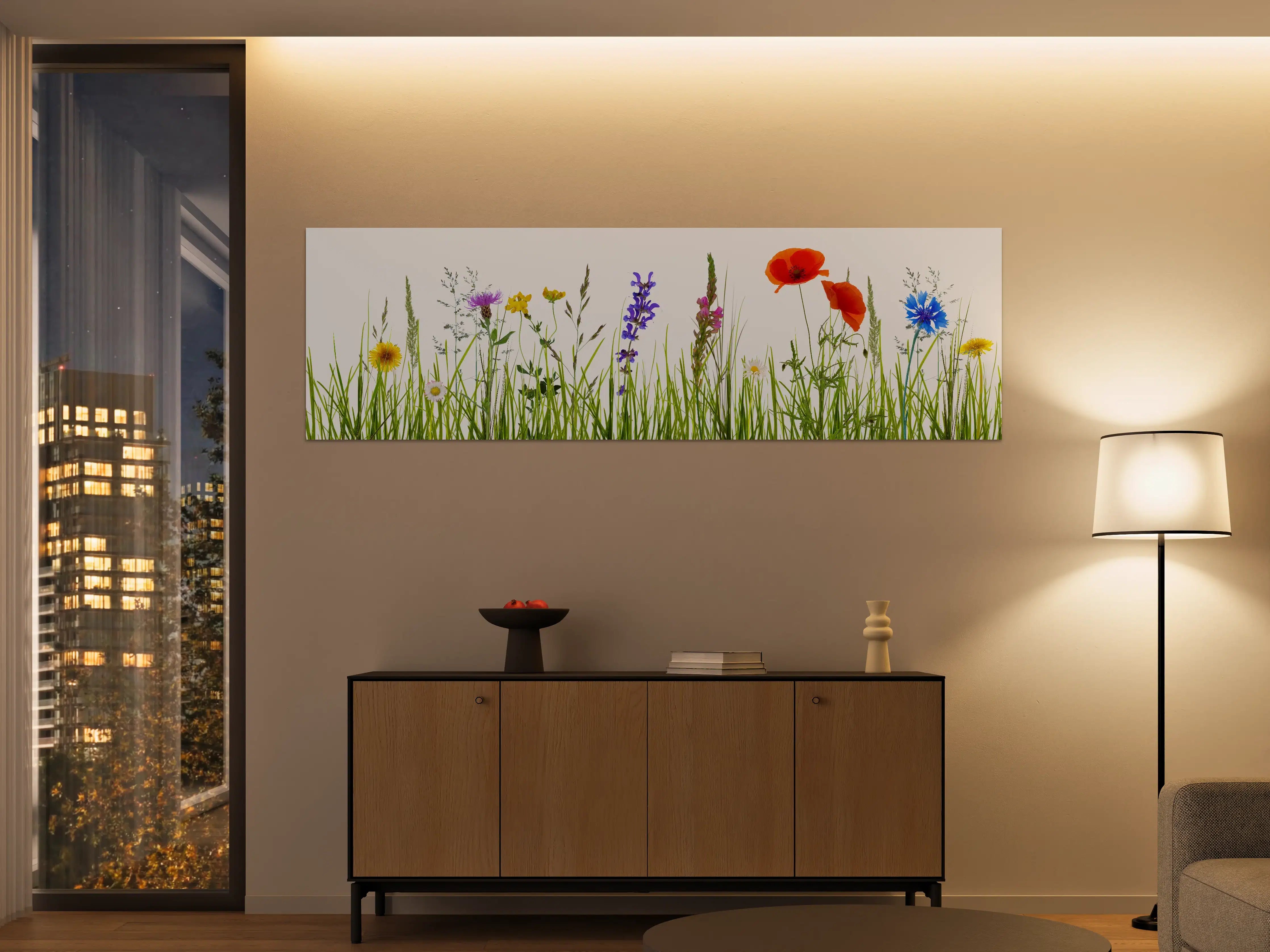 Große Wandbilder - Blumenwiese