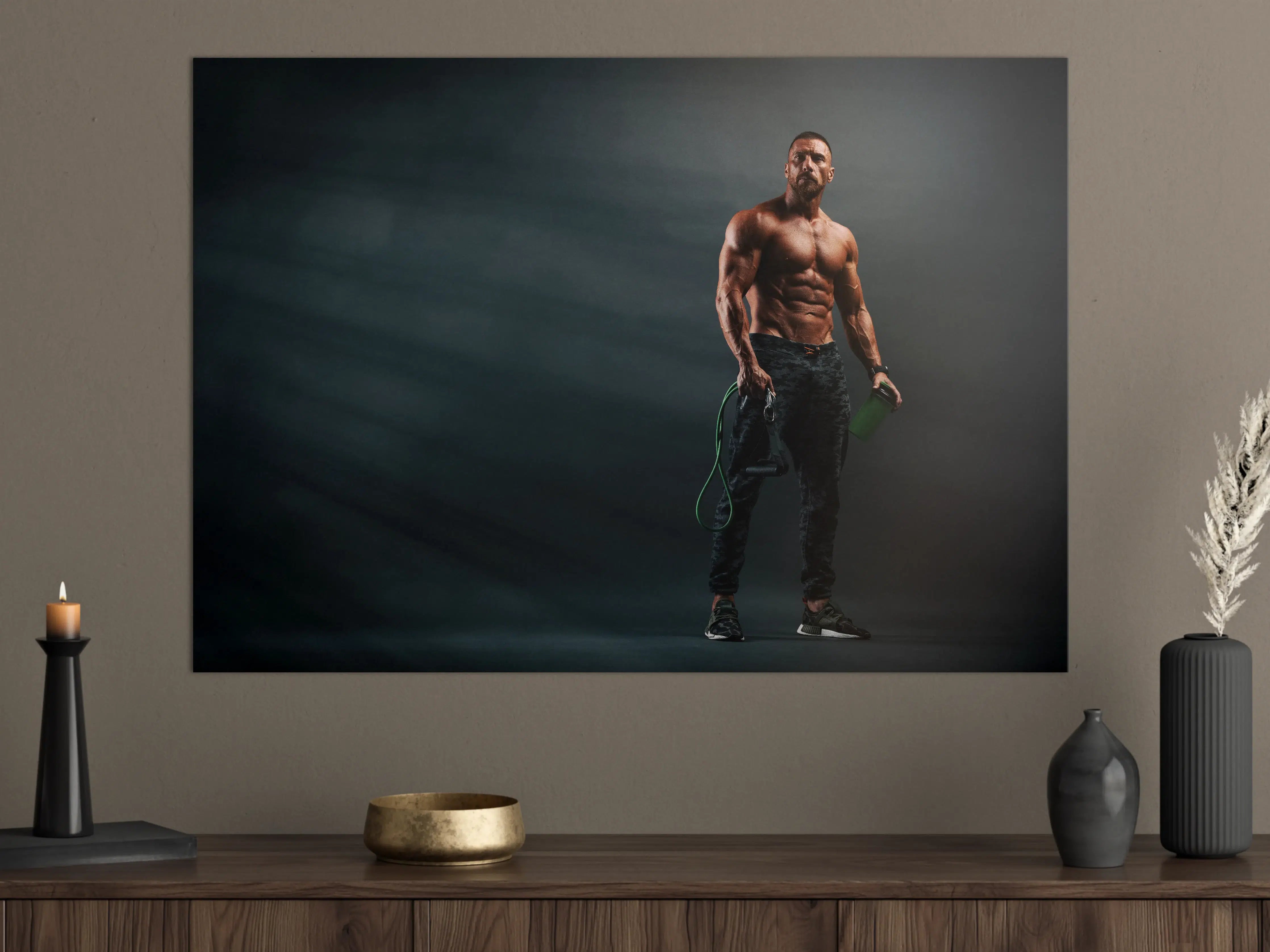 Große Wandbilder - Bodybuilder - Training