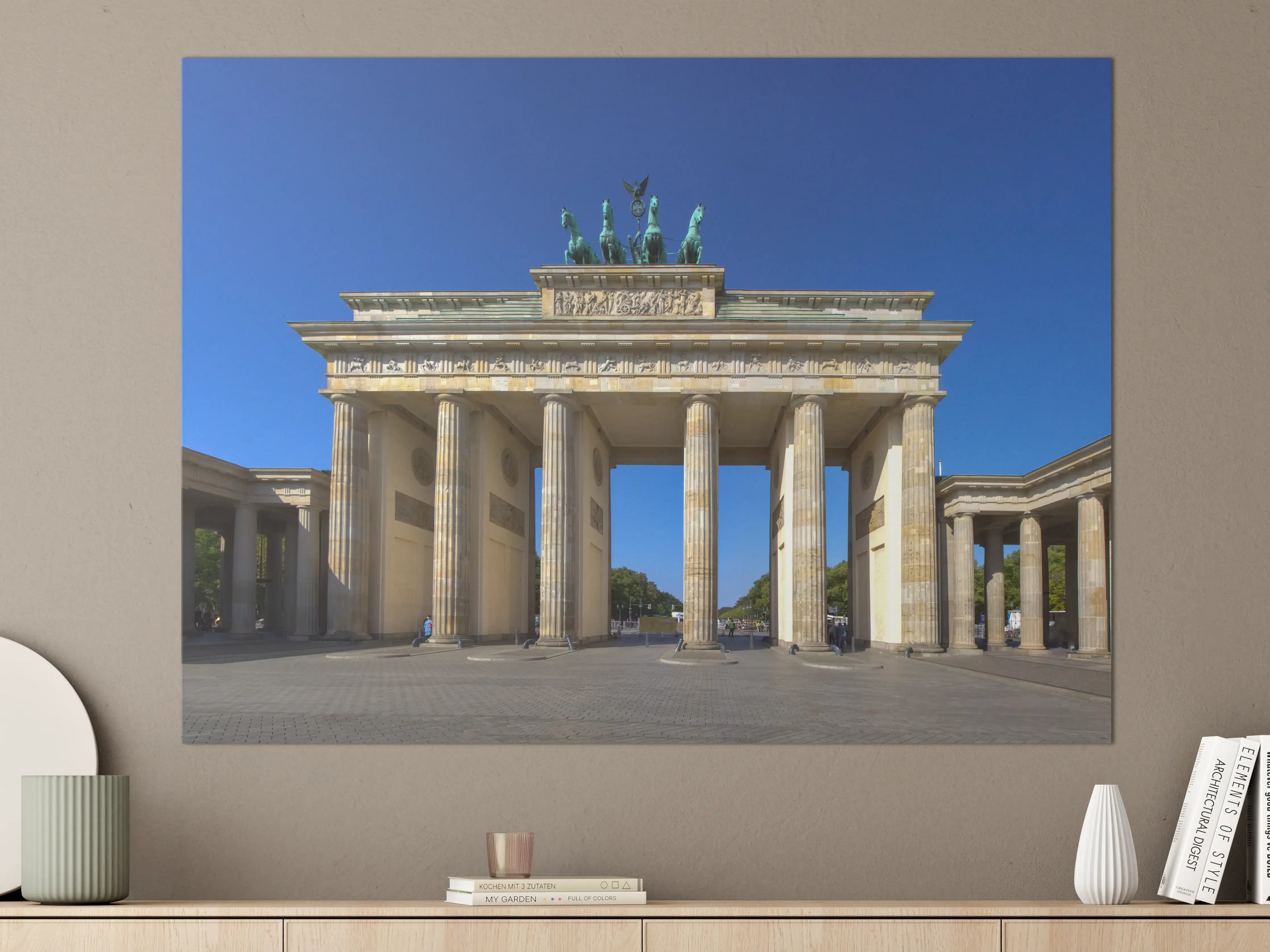 Große Wandbilder - Brandenburger Tor in Berlin bei Tag