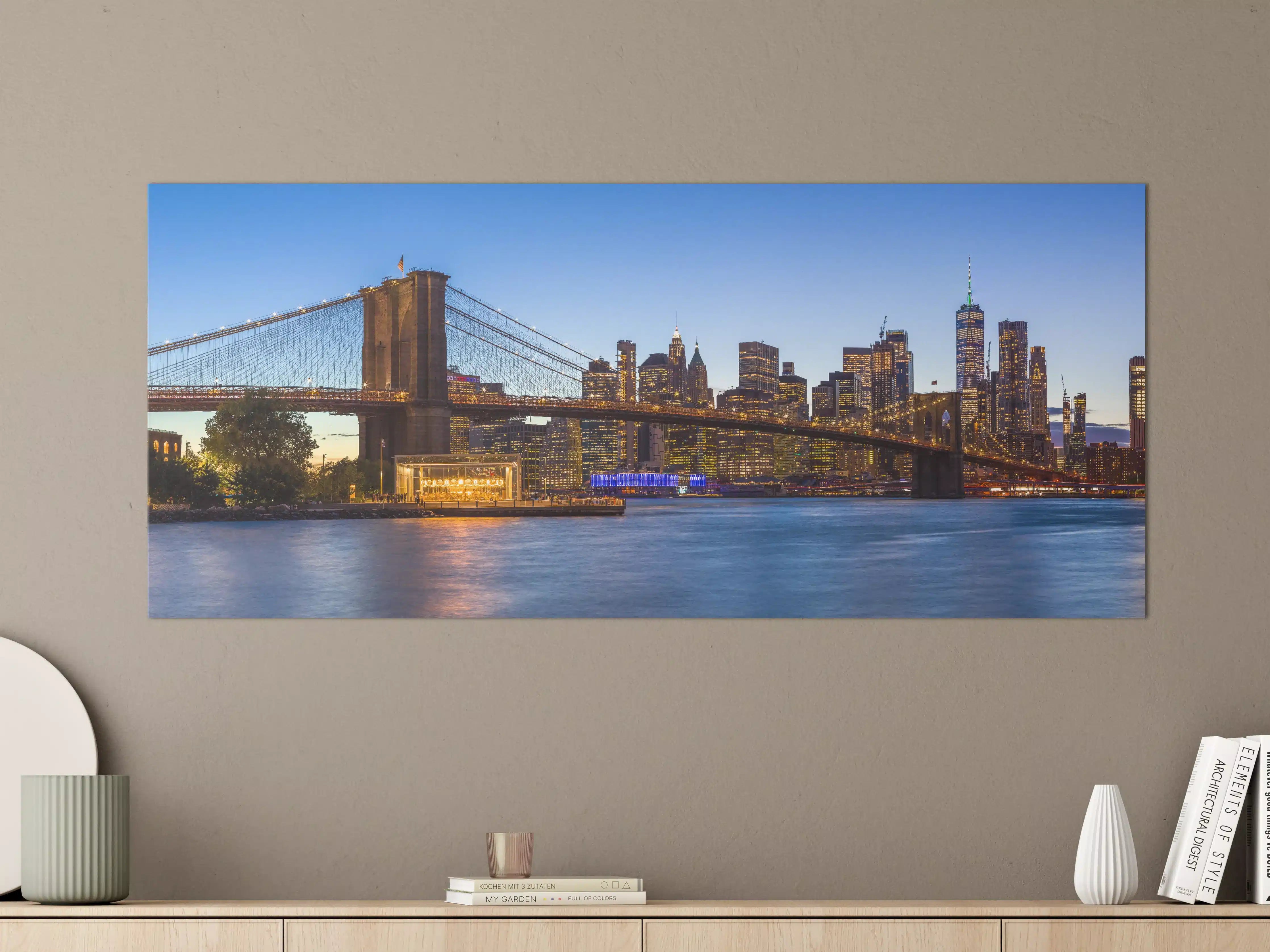 Große Wandbilder - Brooklyn Bridge - New York City