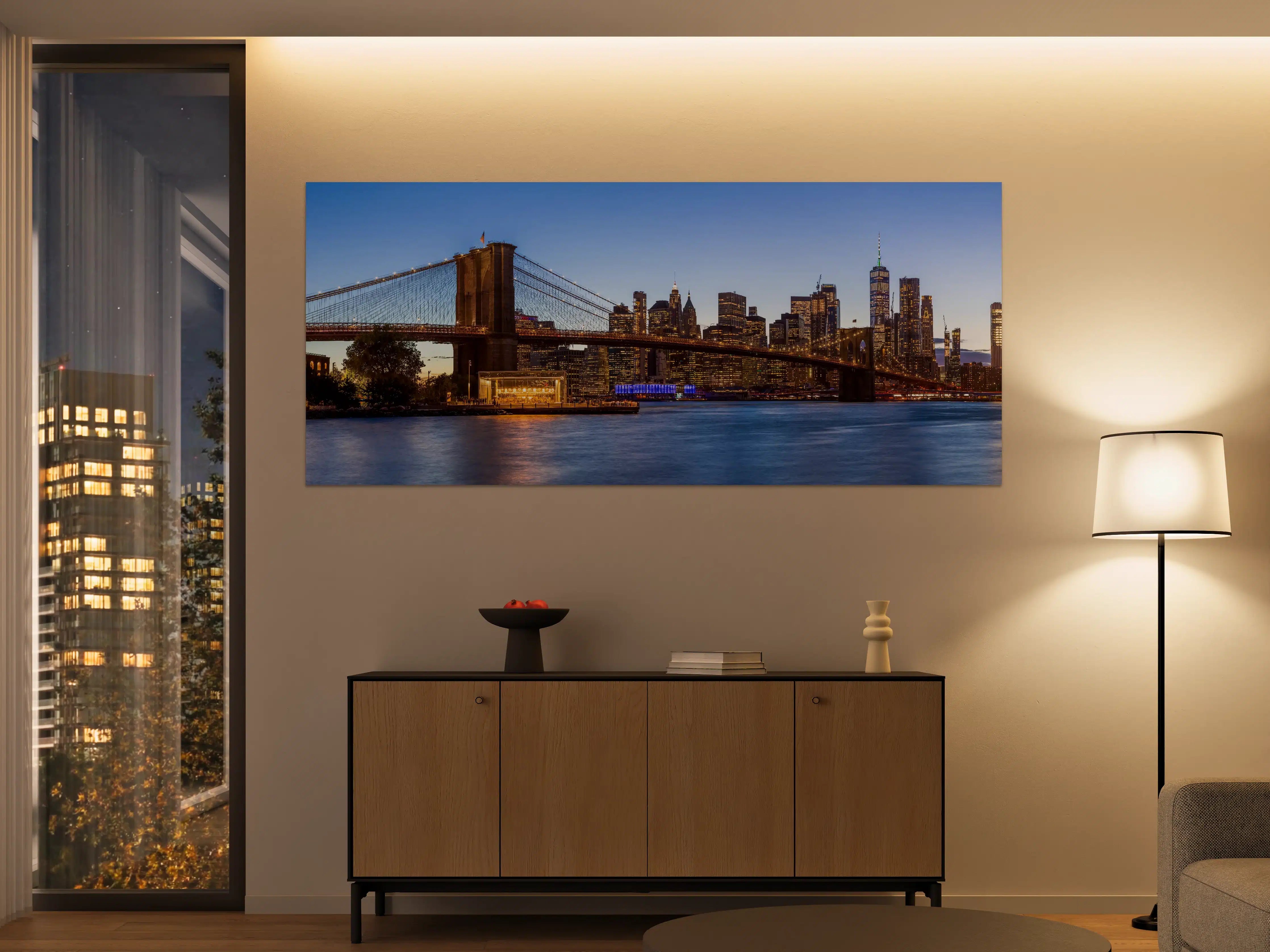 Große Wandbilder - Brooklyn Bridge - New York City