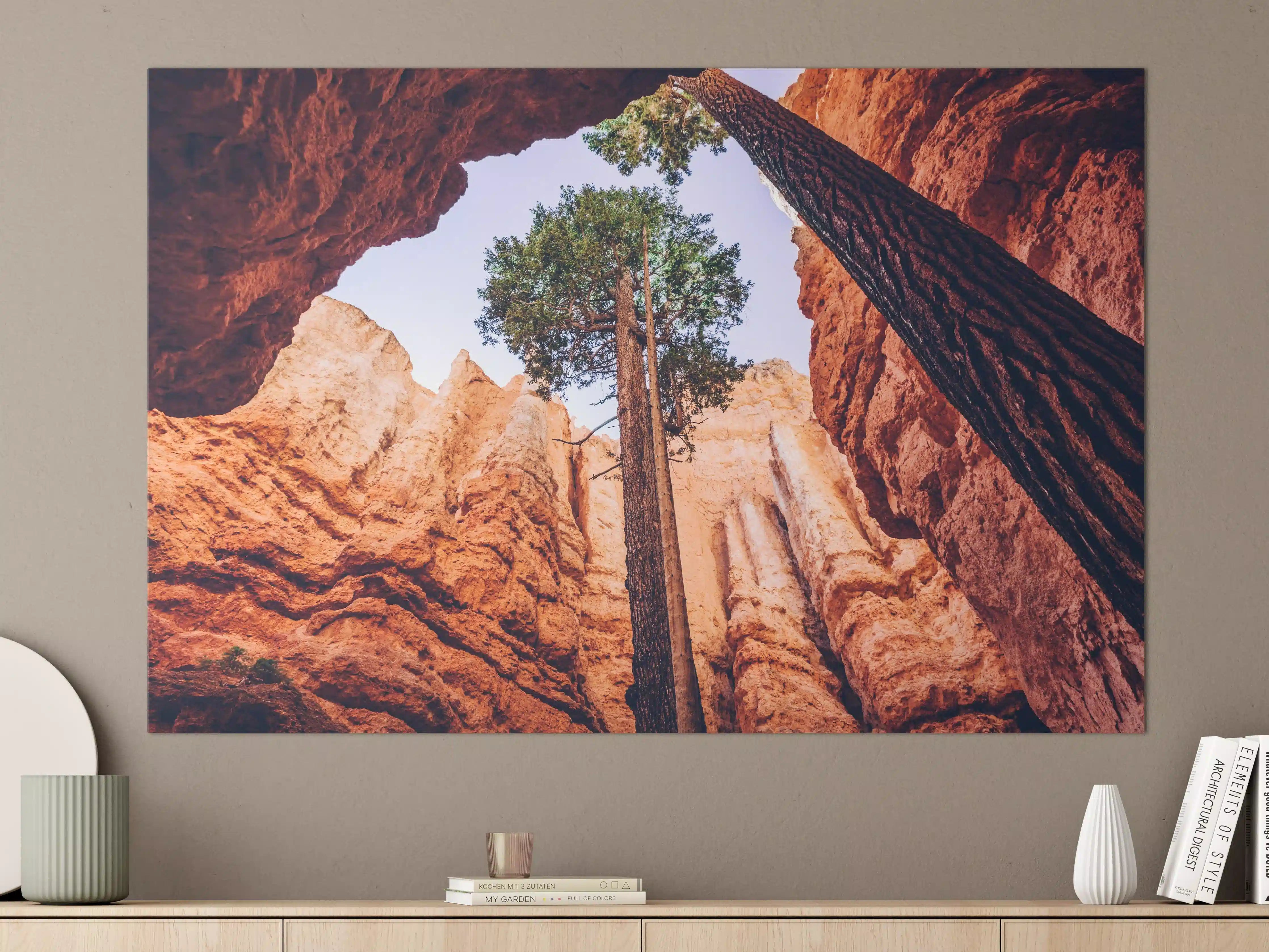 Große Wandbilder - Bryce Canyon Rötliche Felsen
